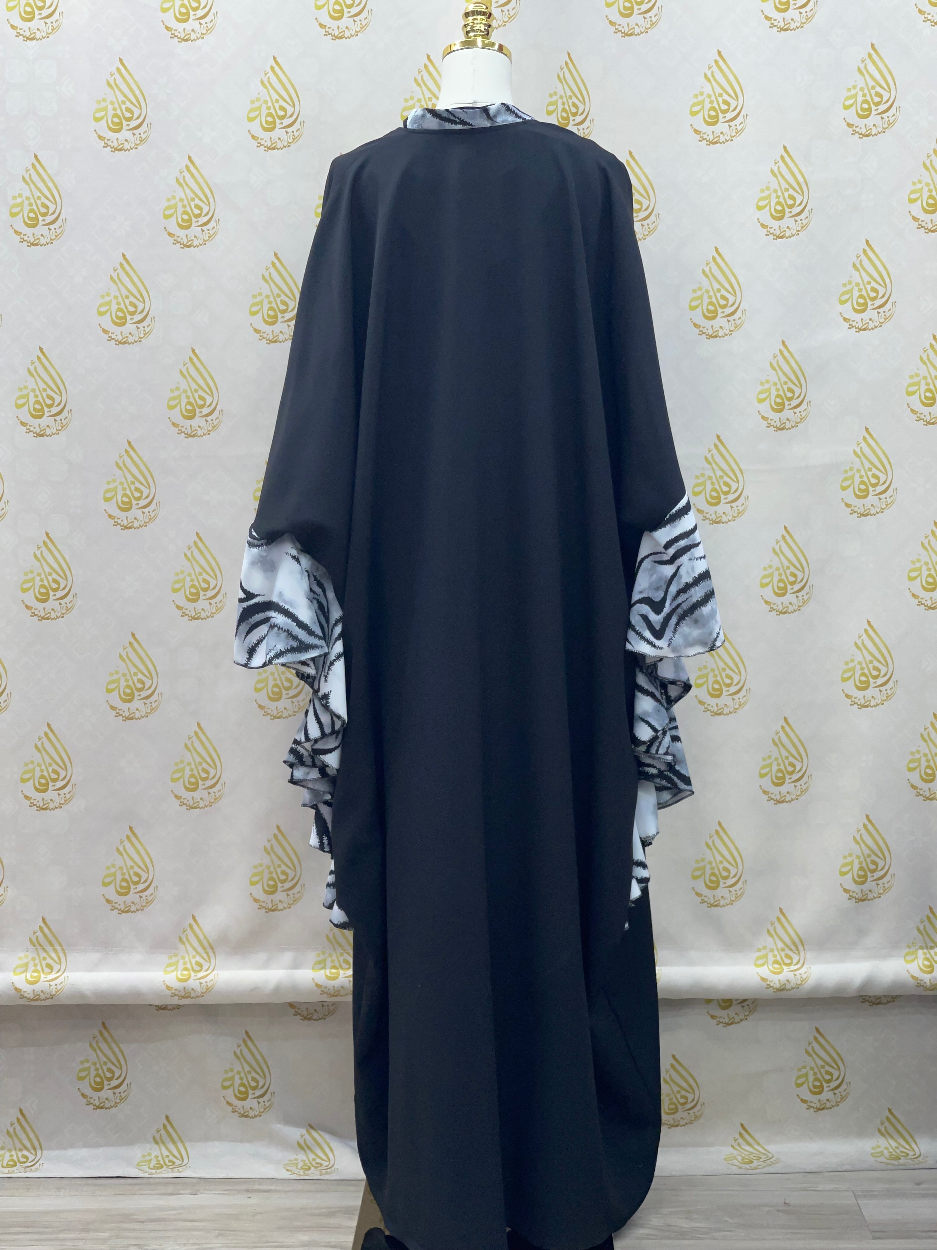 Butterfly Stylish 2Pcs Abaya: Elegance and Versatility in Every Stitch