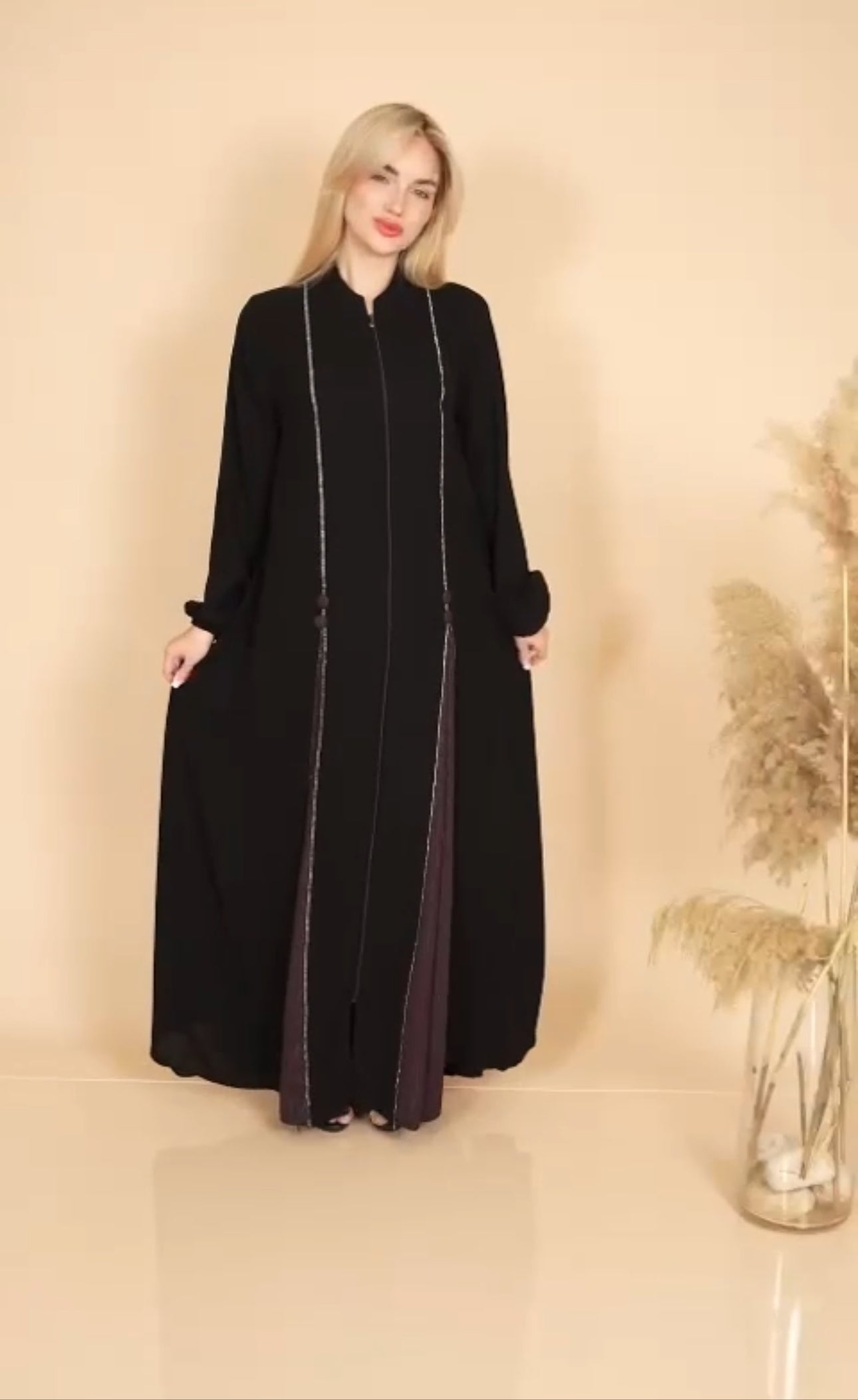 Two Toned Abaya