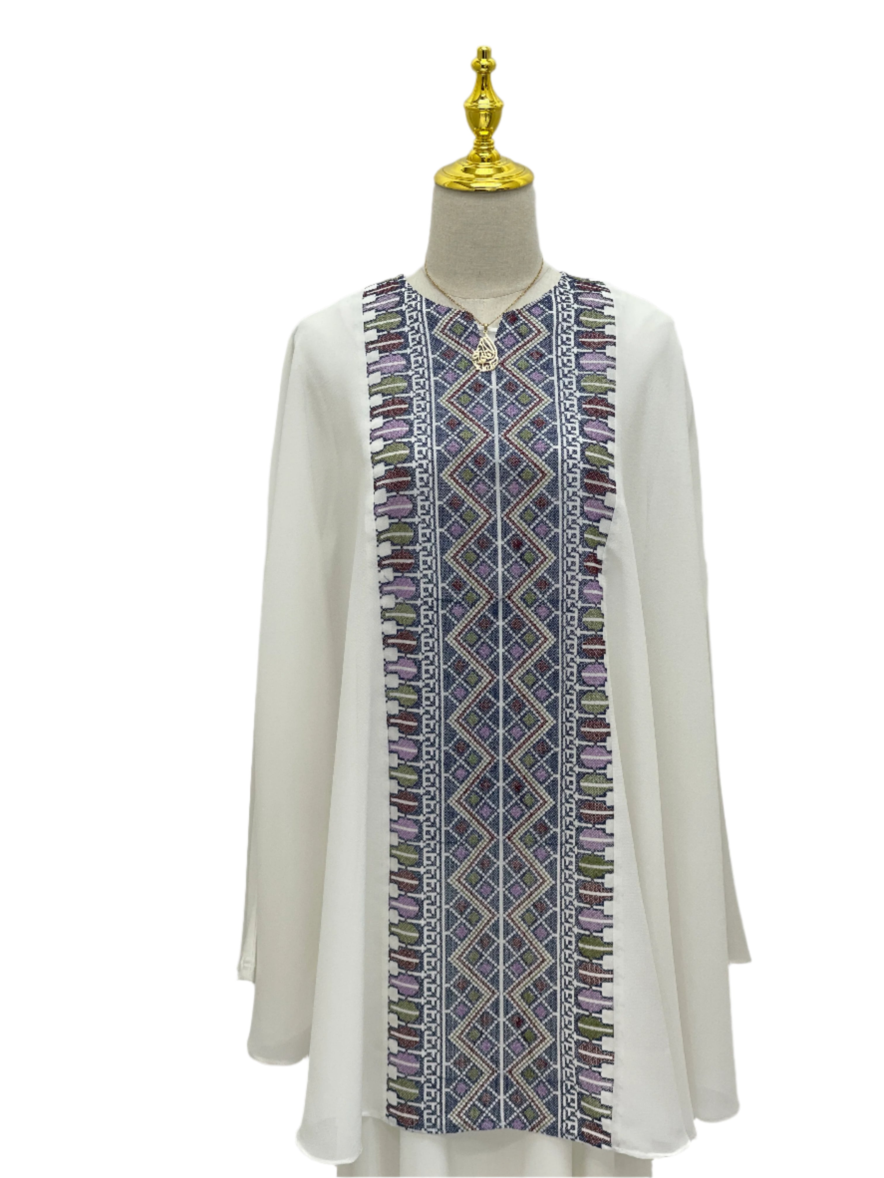 Embroidered FreeSize Cape - Elegant & Versatile Fashion