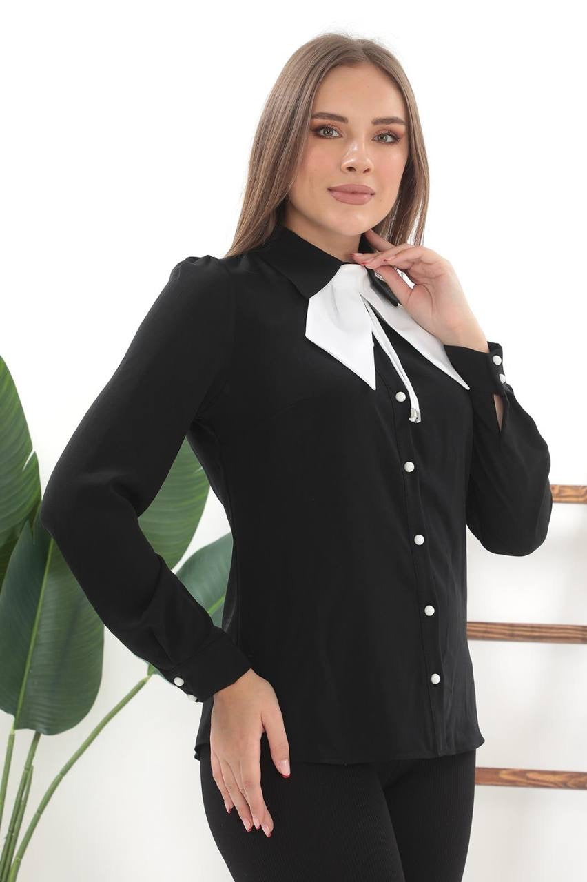 Bow Tie Blouse – Elegant and Sophisticated Wardrobe Essential