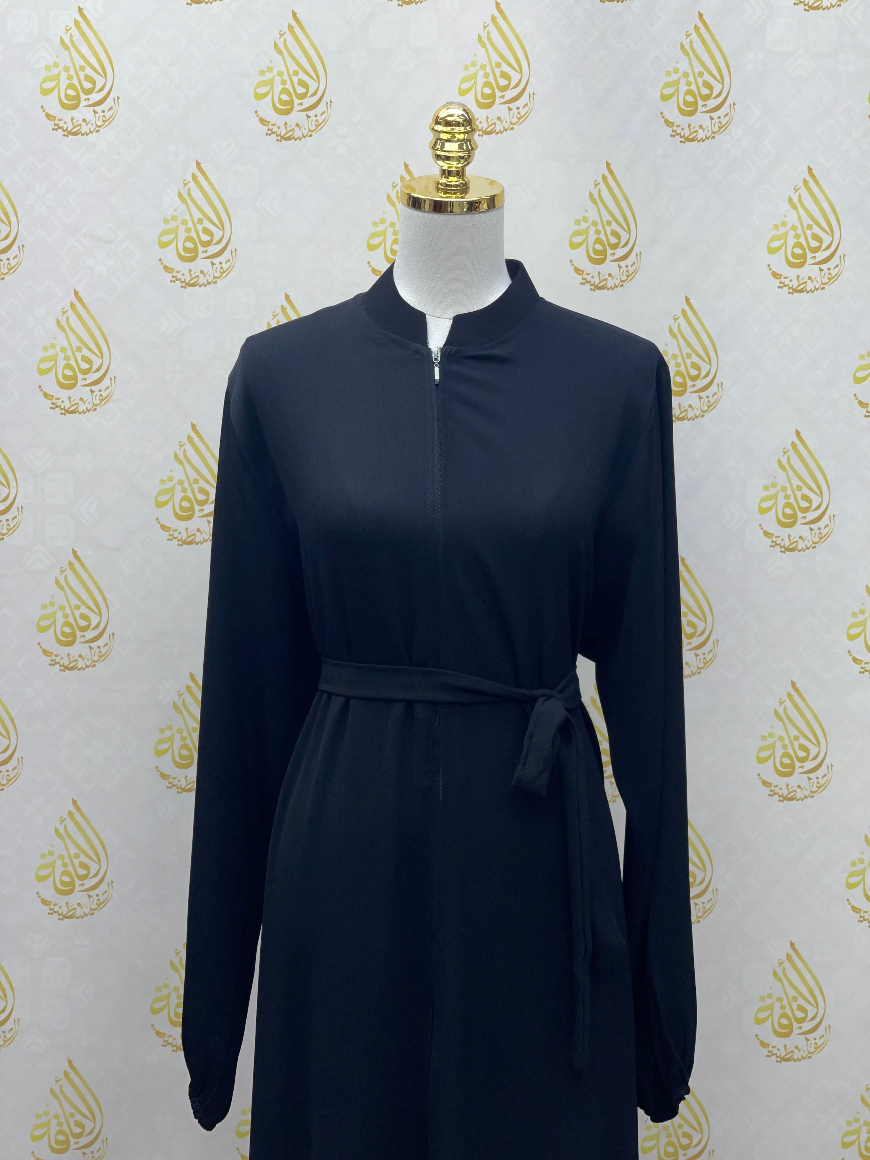 Plain Black Abaya