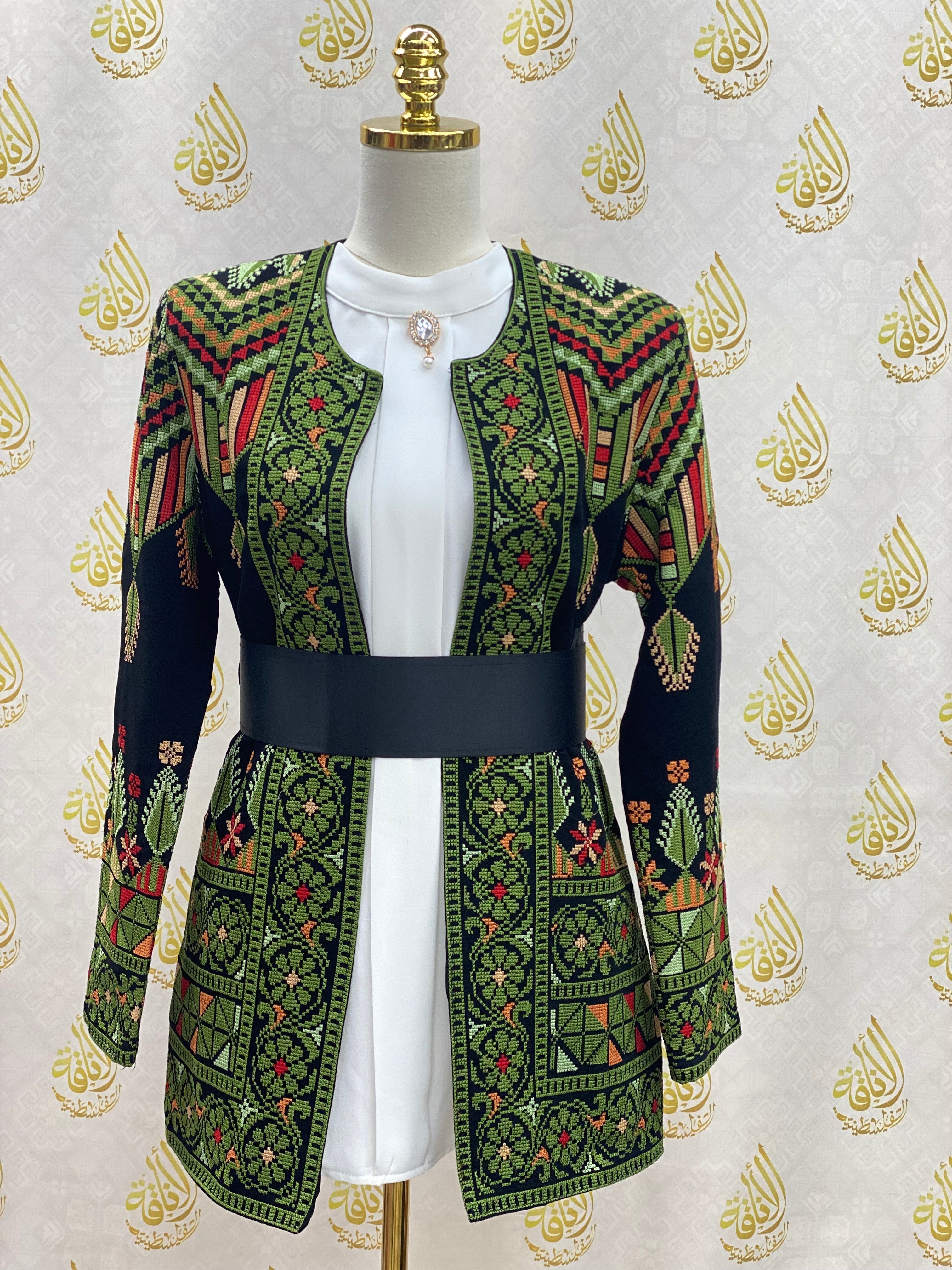 Sabaleh Women Tatreez Jacket: Cultural Heritage and Elegant Craftsmanship