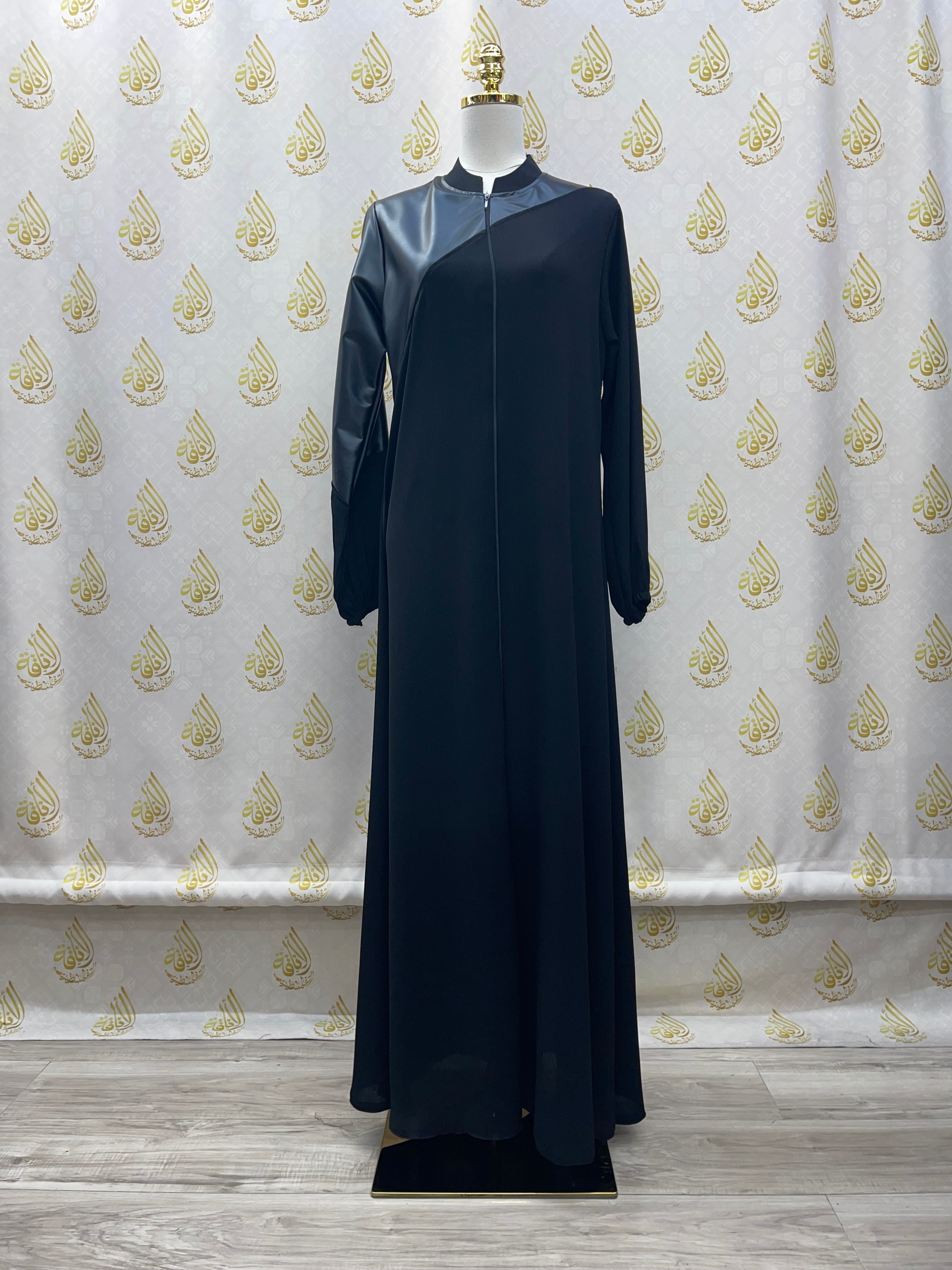 Women Leather Abaya