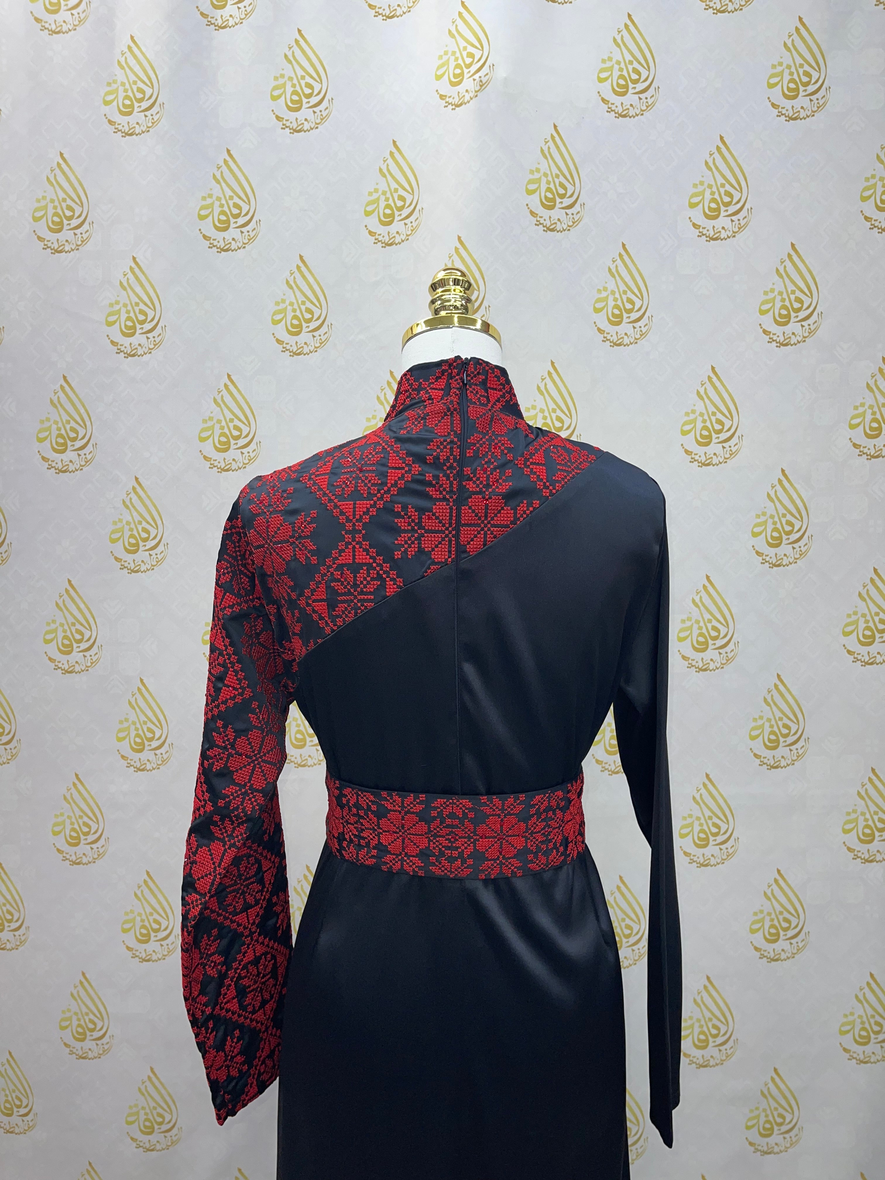 Embroidery Satin Dress: Luxurious Elegance and Sophistication