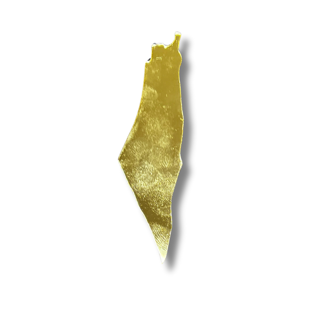 Luxurious Gold Look Palestine Map Phone Accessories – Unique Palestinian Designs, Cultural Heritage & High-Quality Modest Fashion