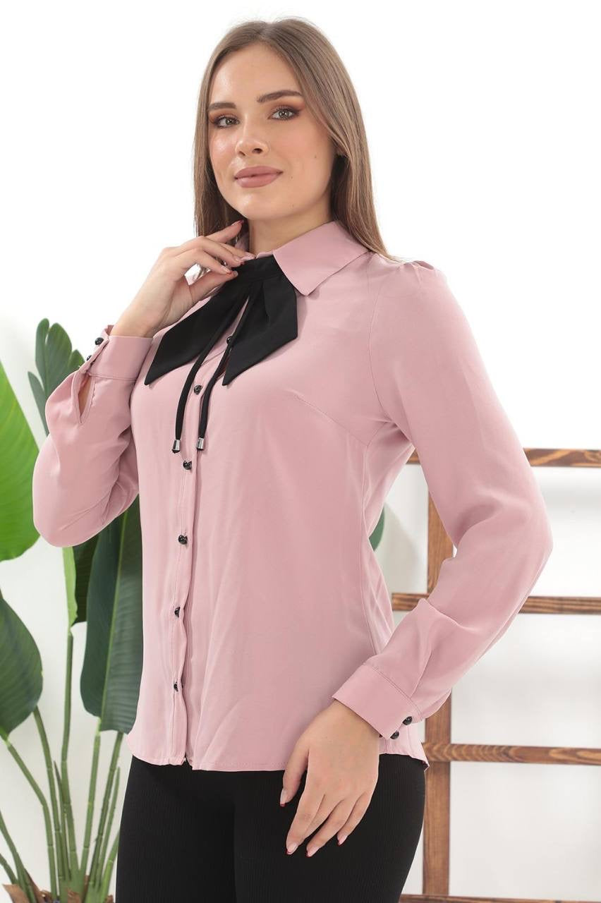 Bow Tie Blouse – Elegant and Sophisticated Wardrobe Essential