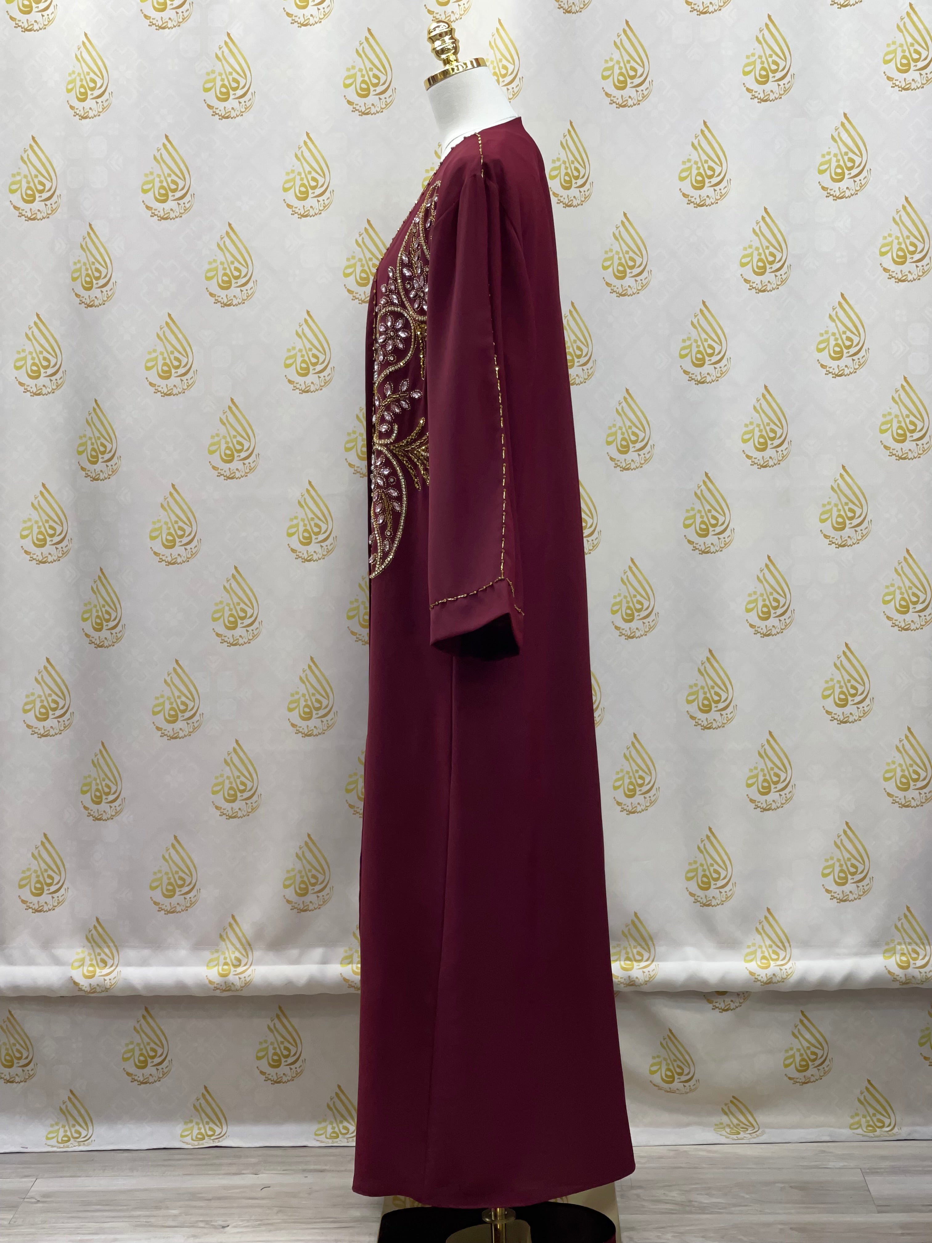 2-Piece Open Abaya Set: Versatile Style and Modest Elegance