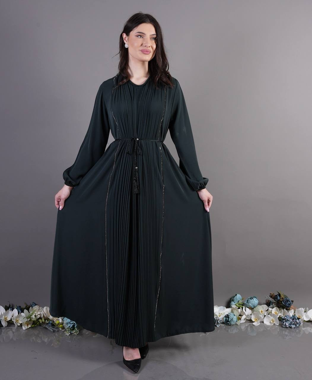 Pleated Abaya Dress: Elegance and Comfort Combined