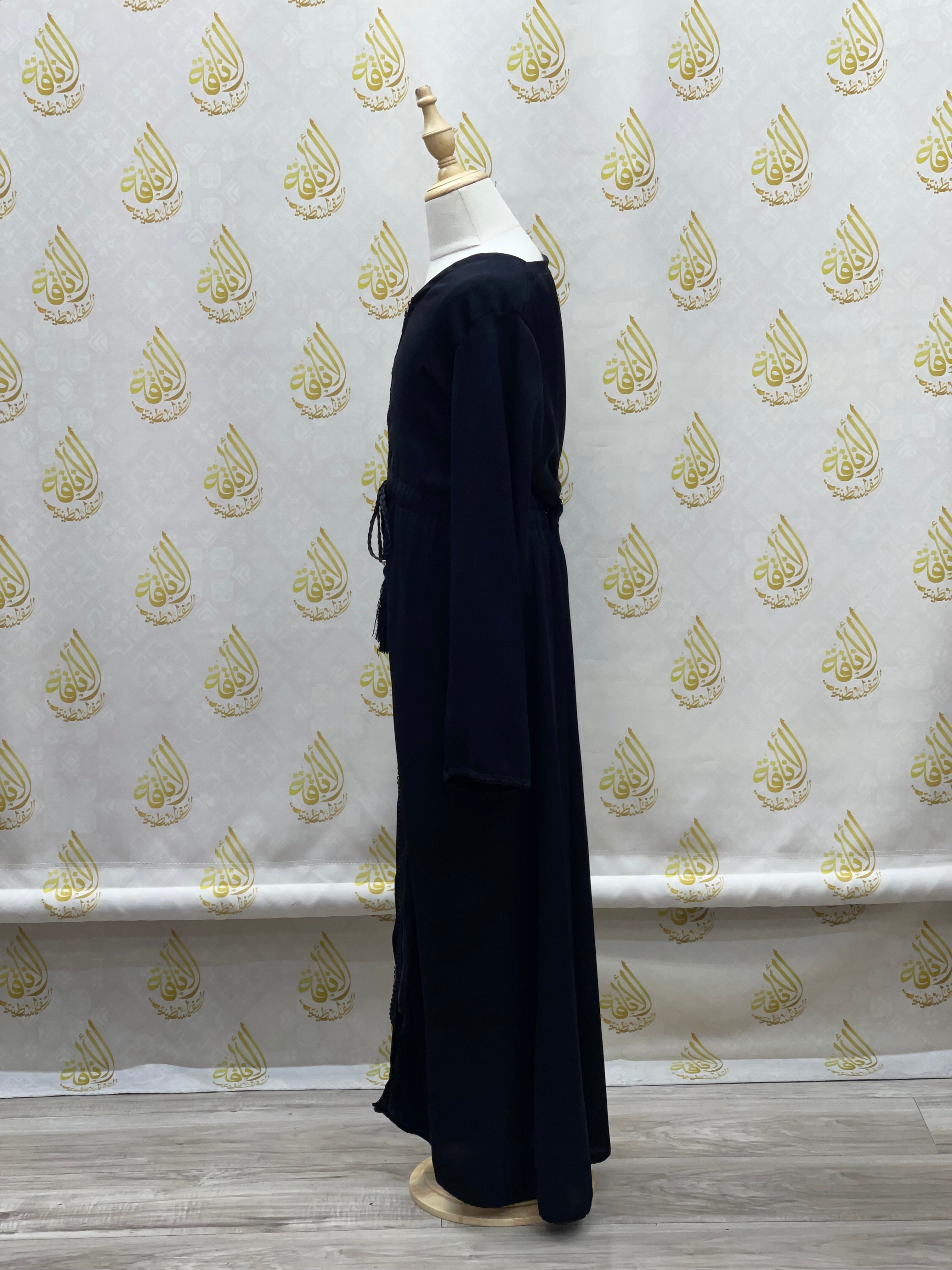 Girls Black Abaya