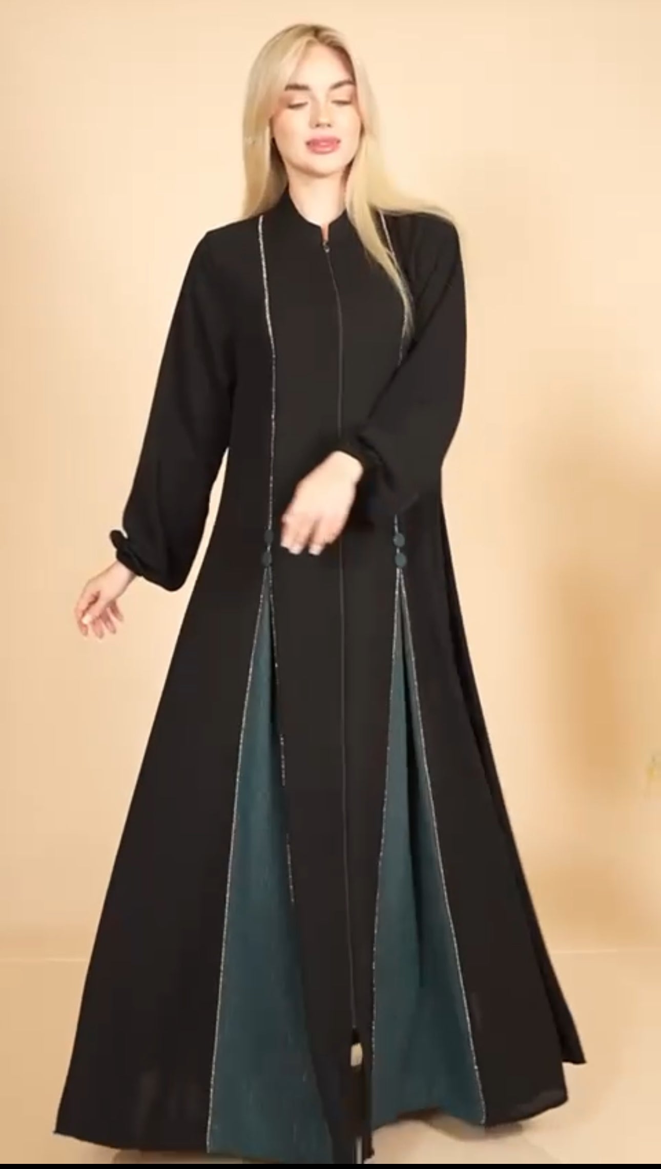 2 Color Abaya: Elegant Versatility and Sophisticated Style