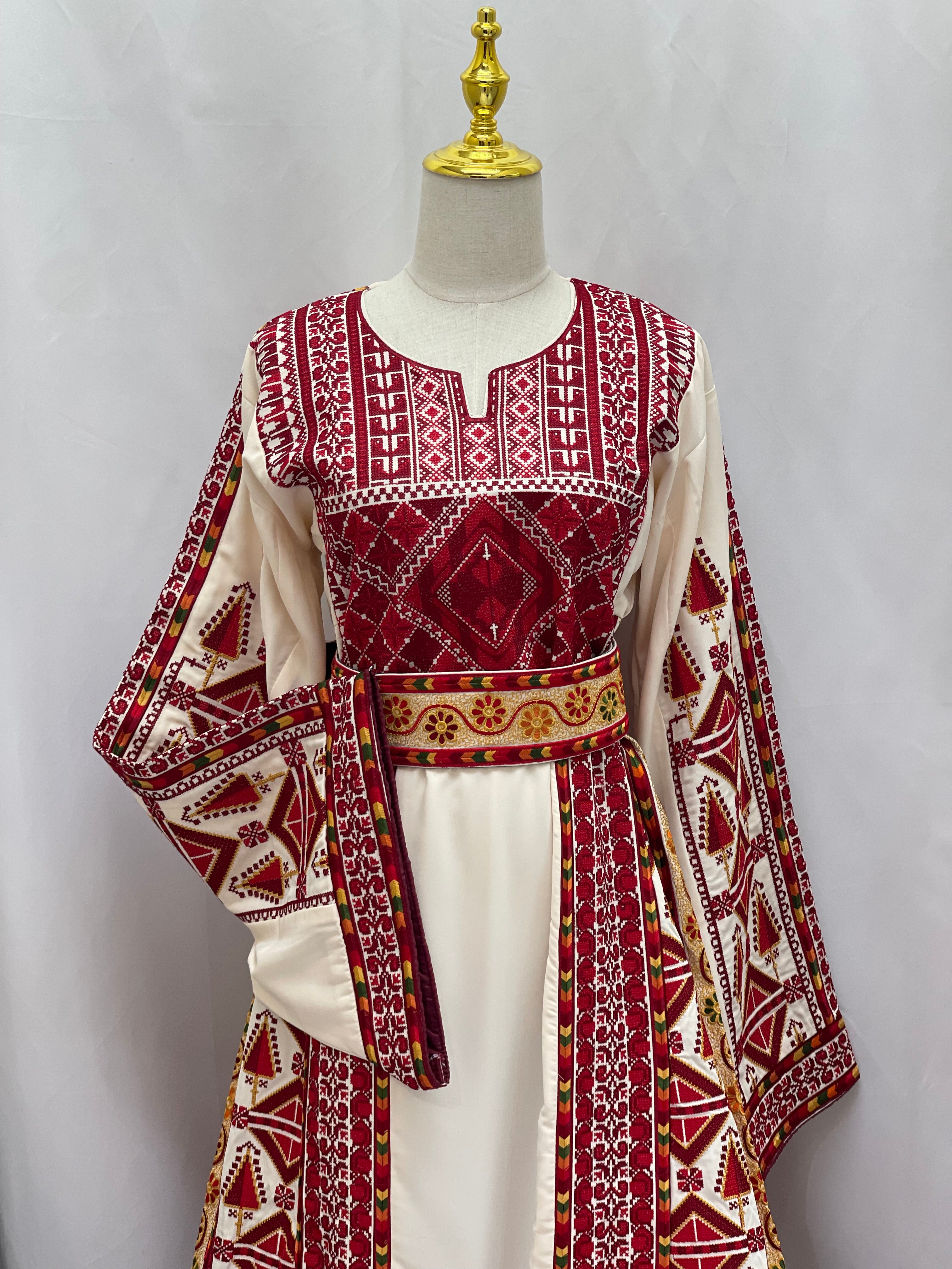 Thoub Alsafa Embroidered