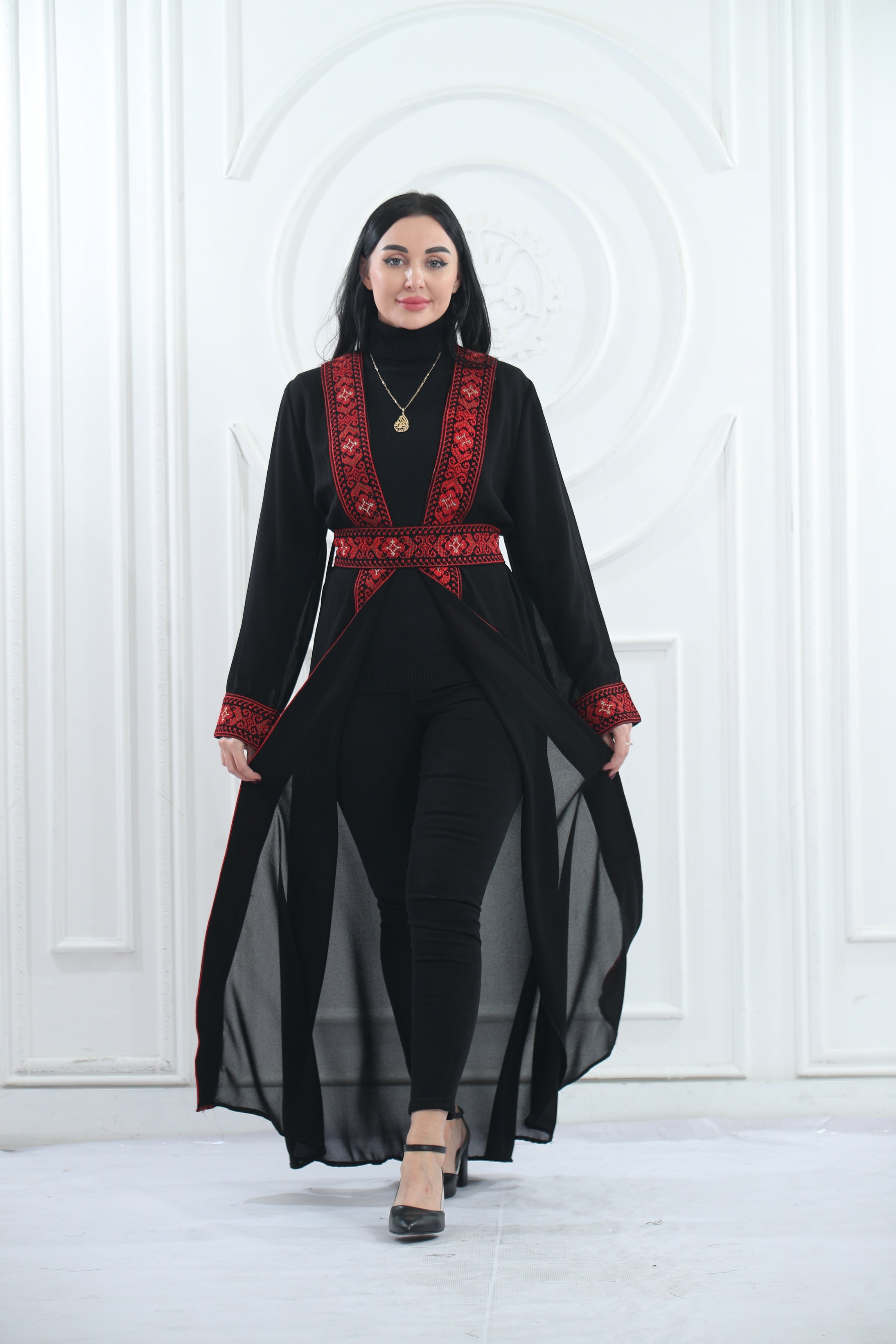 Hala Embroidered Bisht