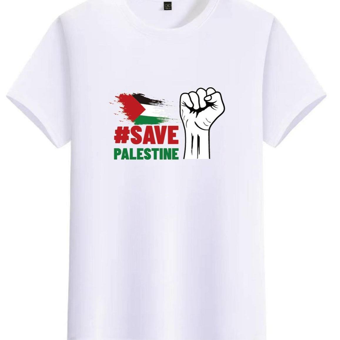 Design 100% Cotton high quality print represent palestine