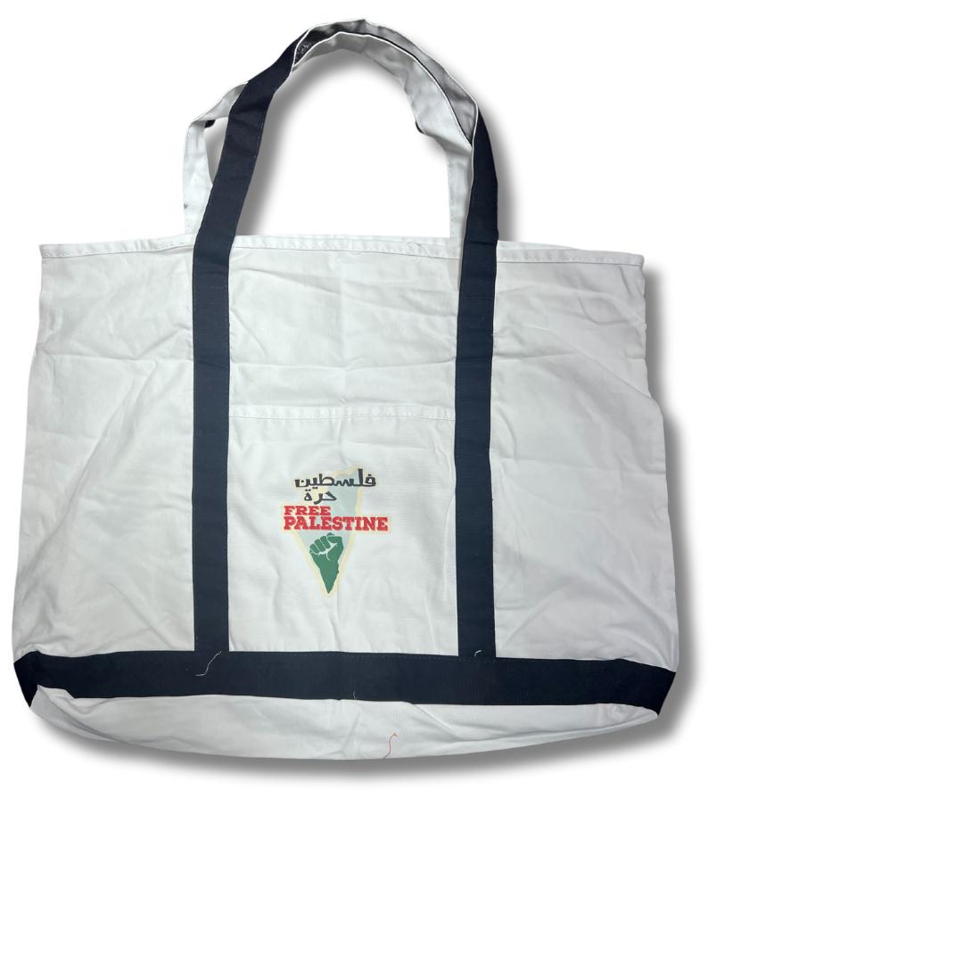 Black Tote Bag with Unique Palestine Designs – Stylish and Durable Accessory