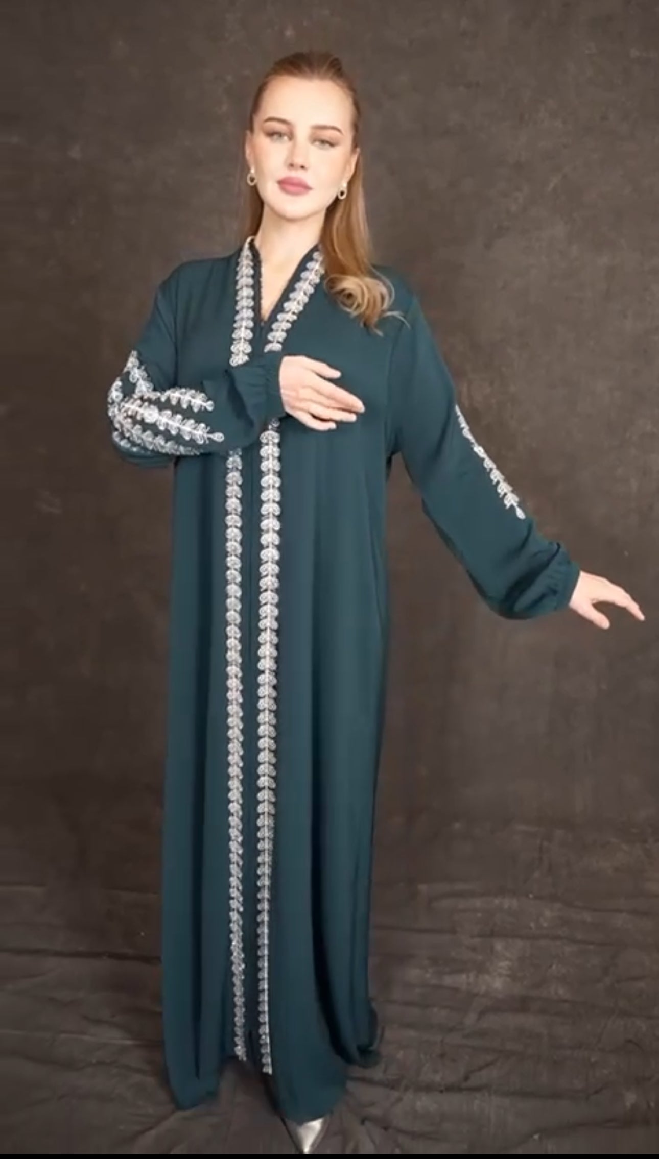 Yurio Fabric  Plus-size  Abaya