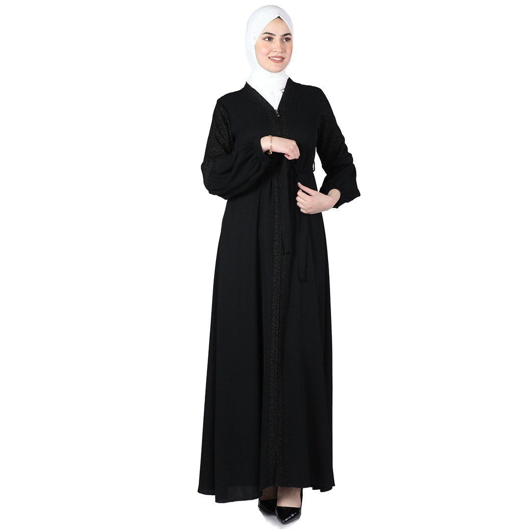 Puff Sleeves Abaya