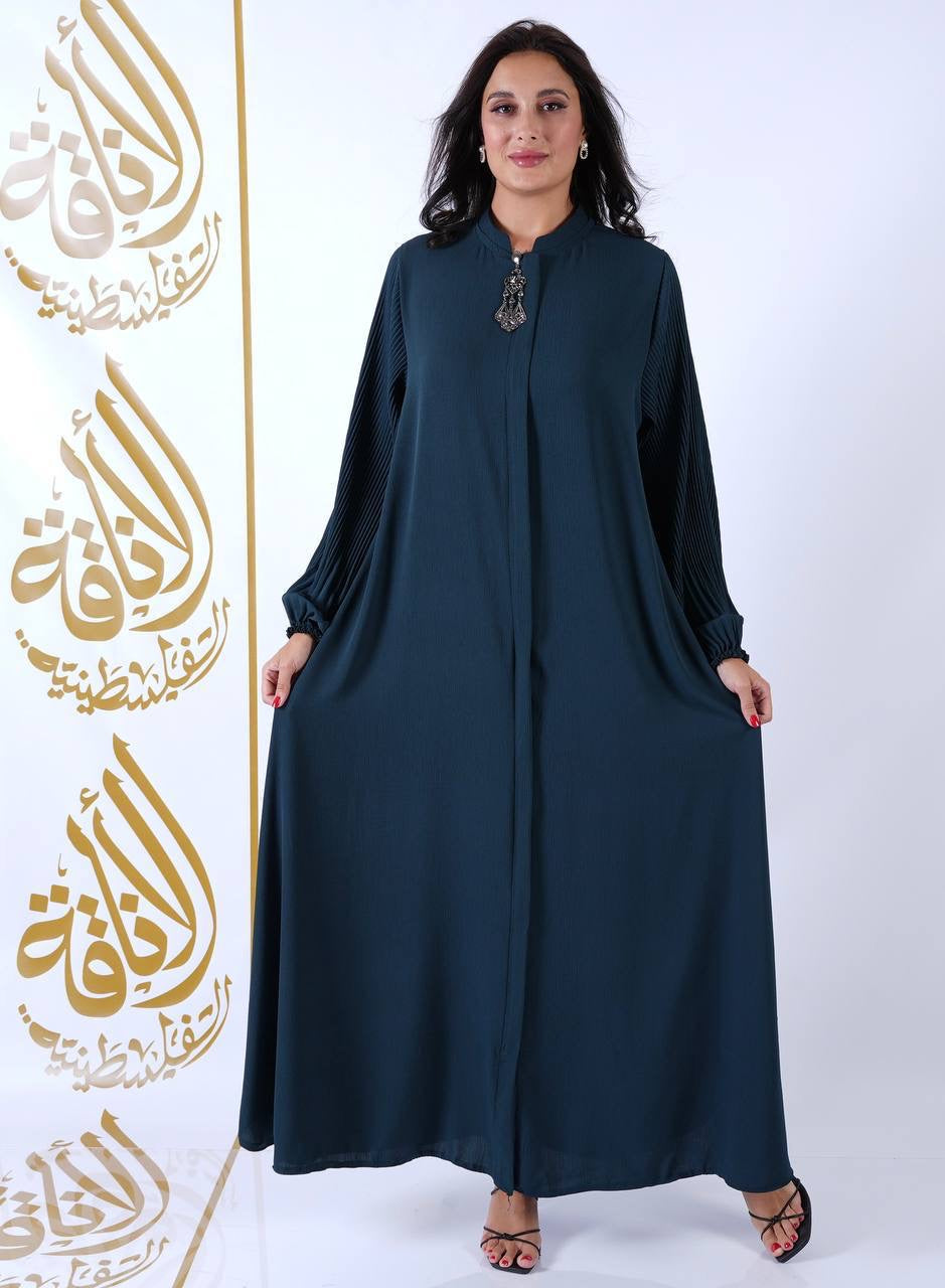 Elastic Sleeve Abaya: Comfort and Versatility for Everyday Wear