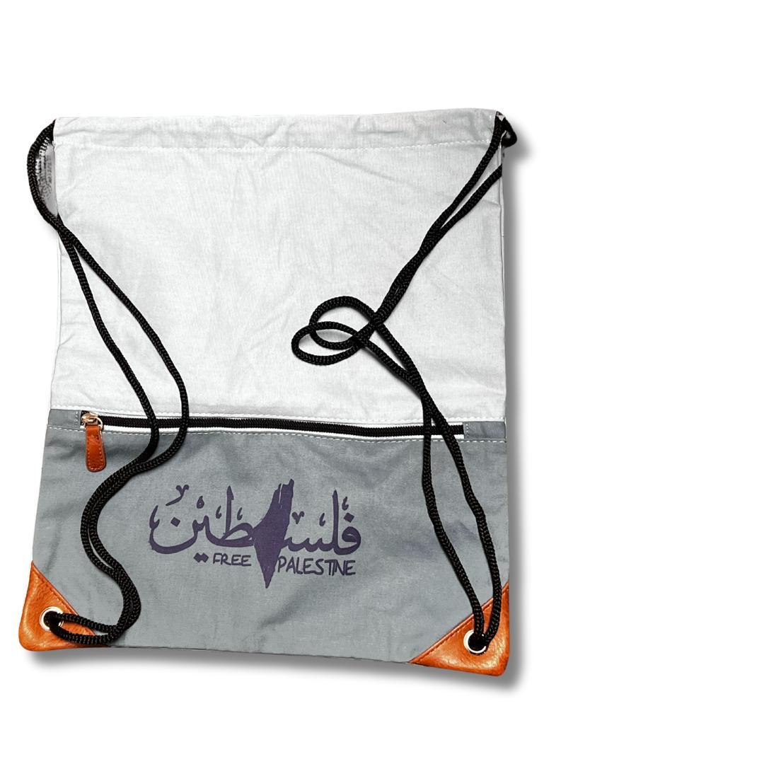 Adjustable Palestine Backpack – Handmade, Durable, and Stylish