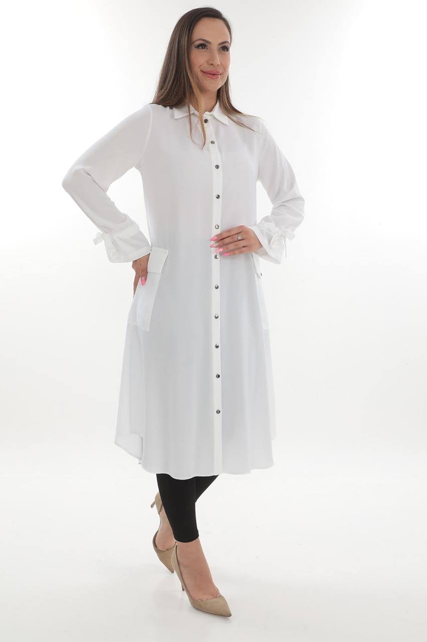 Long Relaxed Tunic – Comfortable and Stylish Casual Wear