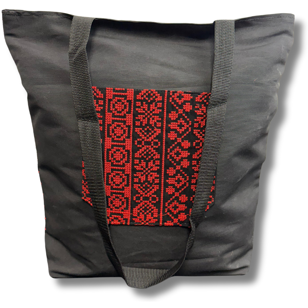 Colorful Arabic Words Design High-Quality Tote Bag | 40 cm Length