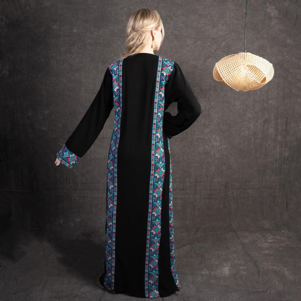 Embroidery Abaya with 4 Veins: Unique Elegance and Superior Comfort