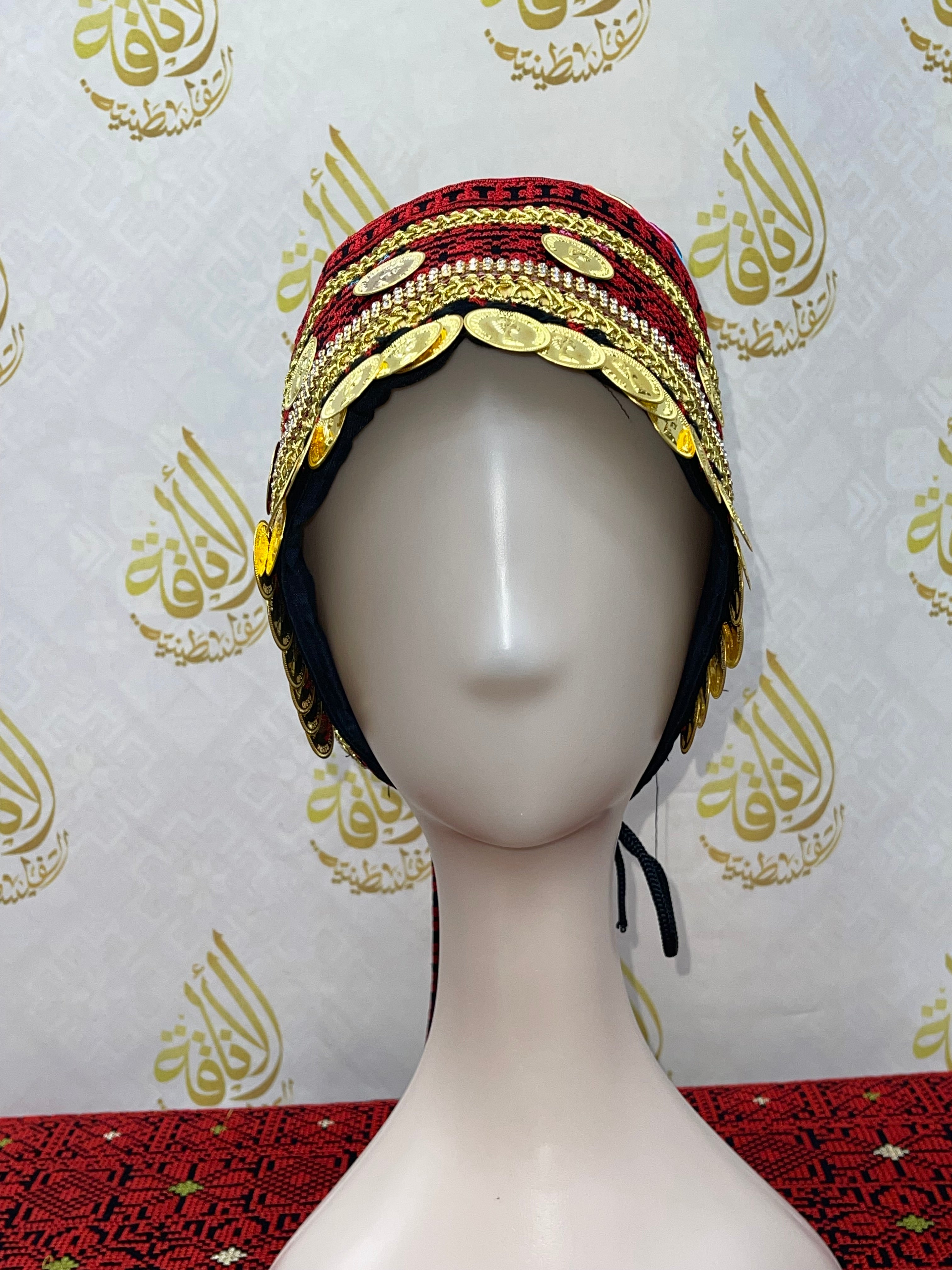 Head Piece Gold Lerat – Regal Elegance and Glamour