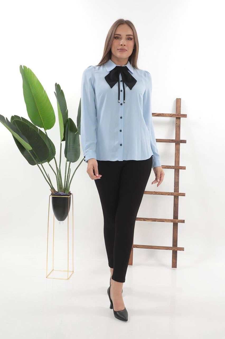 Bow Tie Blouse – Elegant and Sophisticated Wardrobe Essential