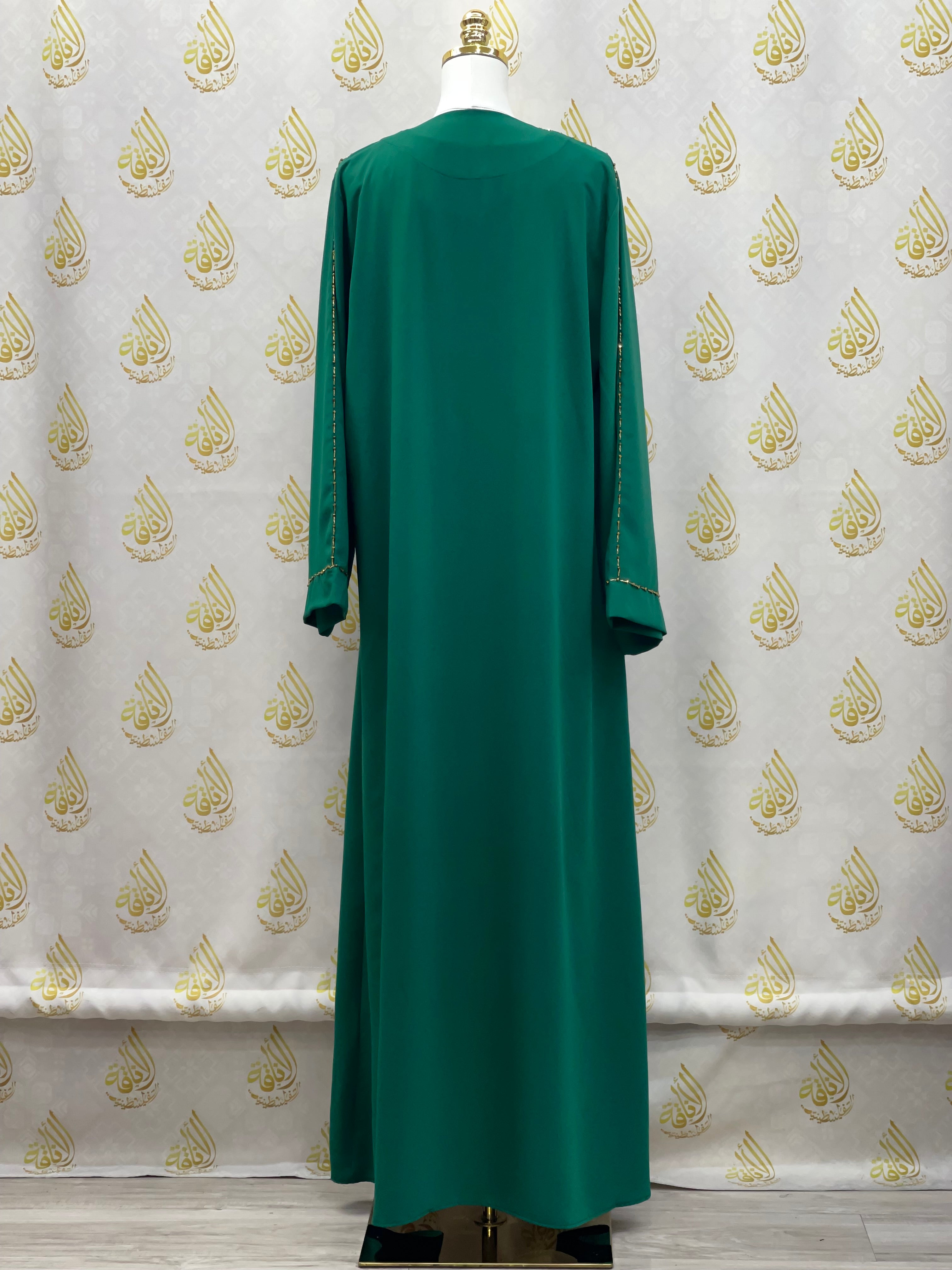 2-Piece Open Abaya Set: Versatile Style and Modest Elegance