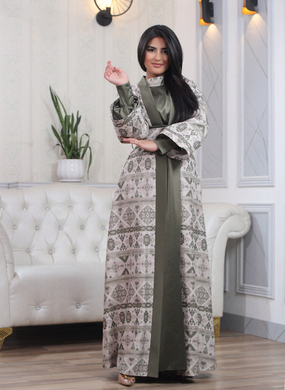 Satin Silk kaftan