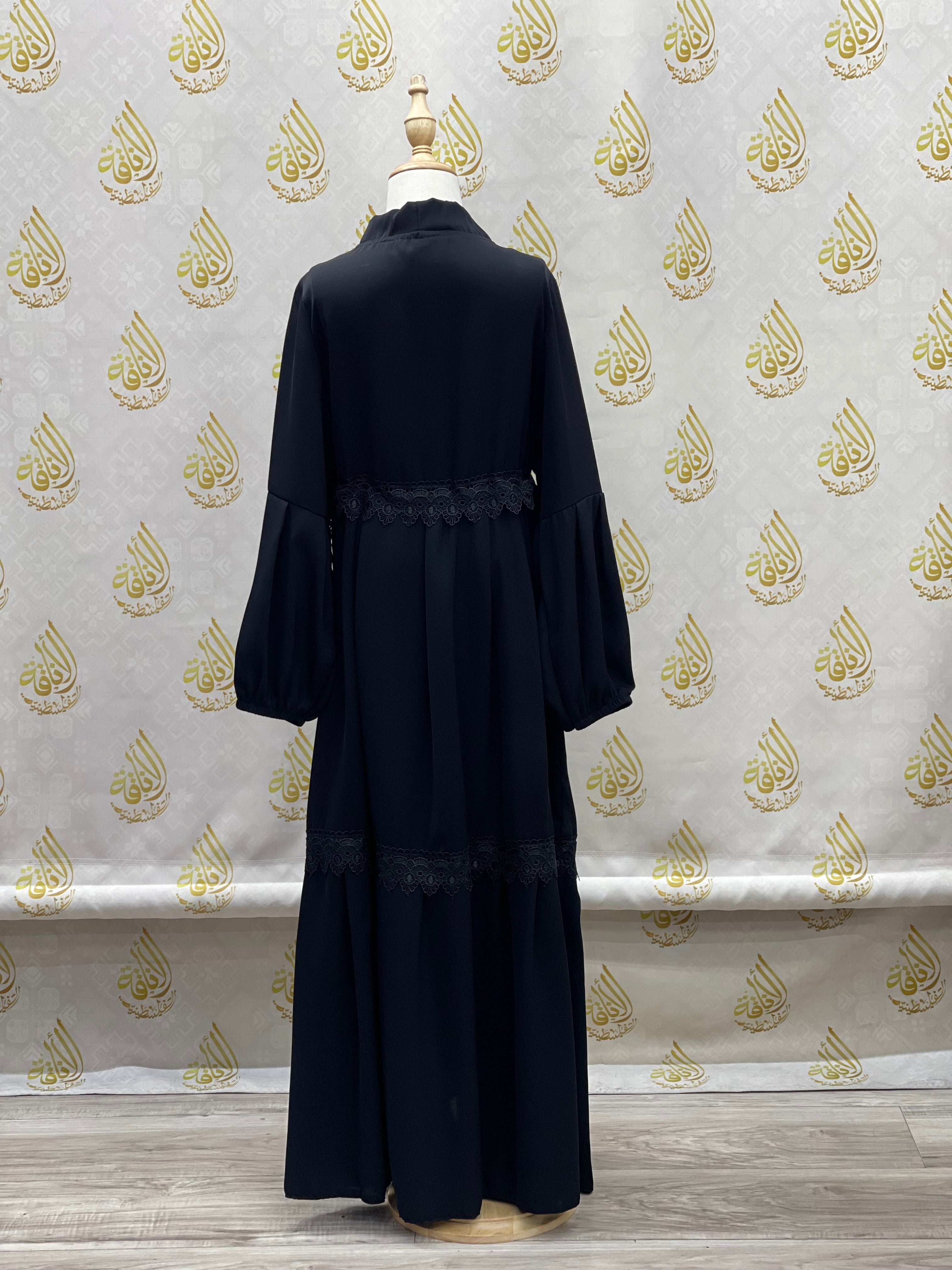 Girls Black Abaya