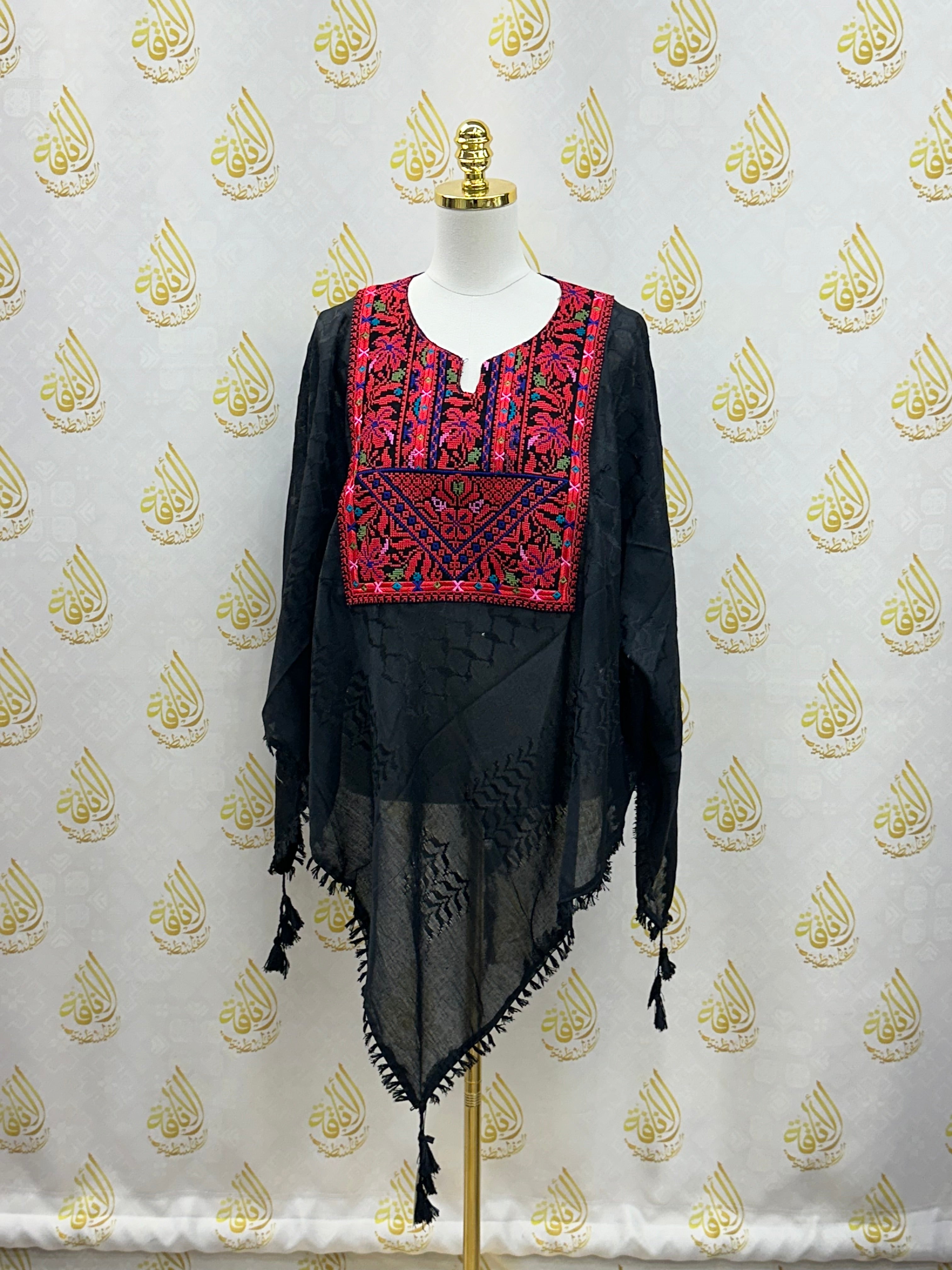 Multicolor Kuffiyeh Shirt: Vibrant Style and Cultural Flair