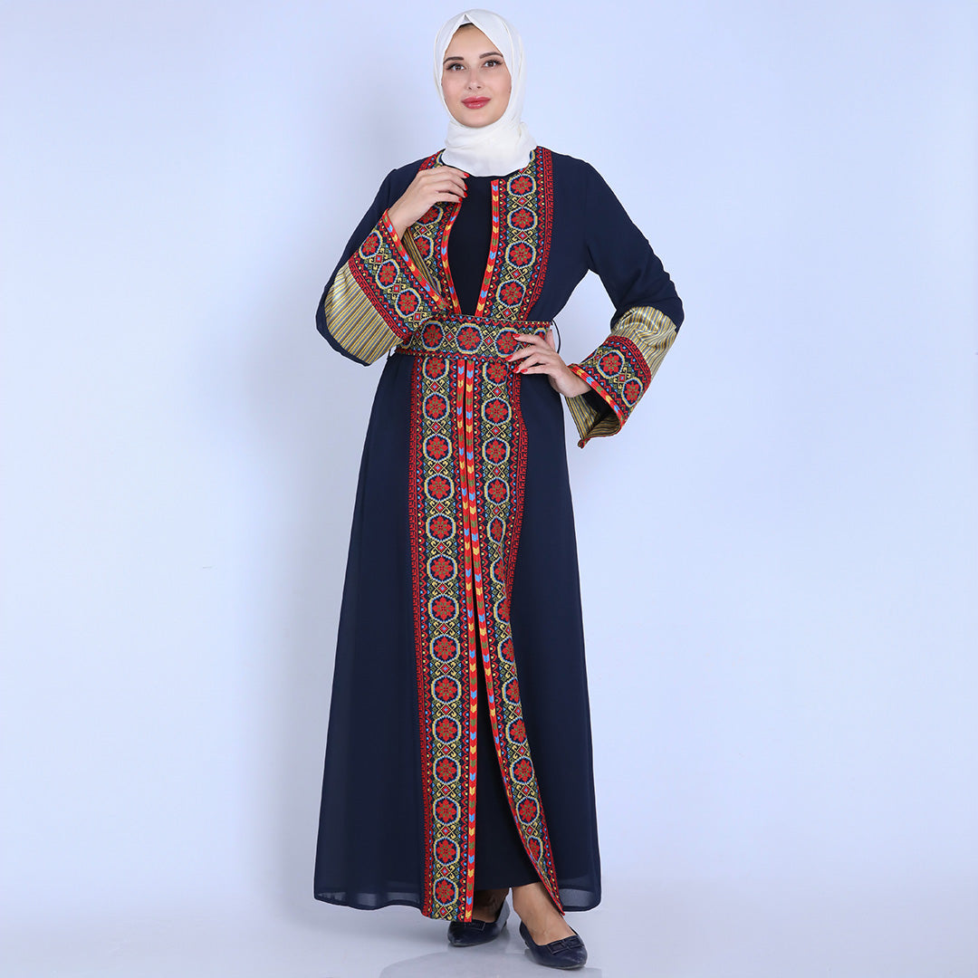 Huda Embroidery Kaftan: Traditional Elegance and Sophisticated Style