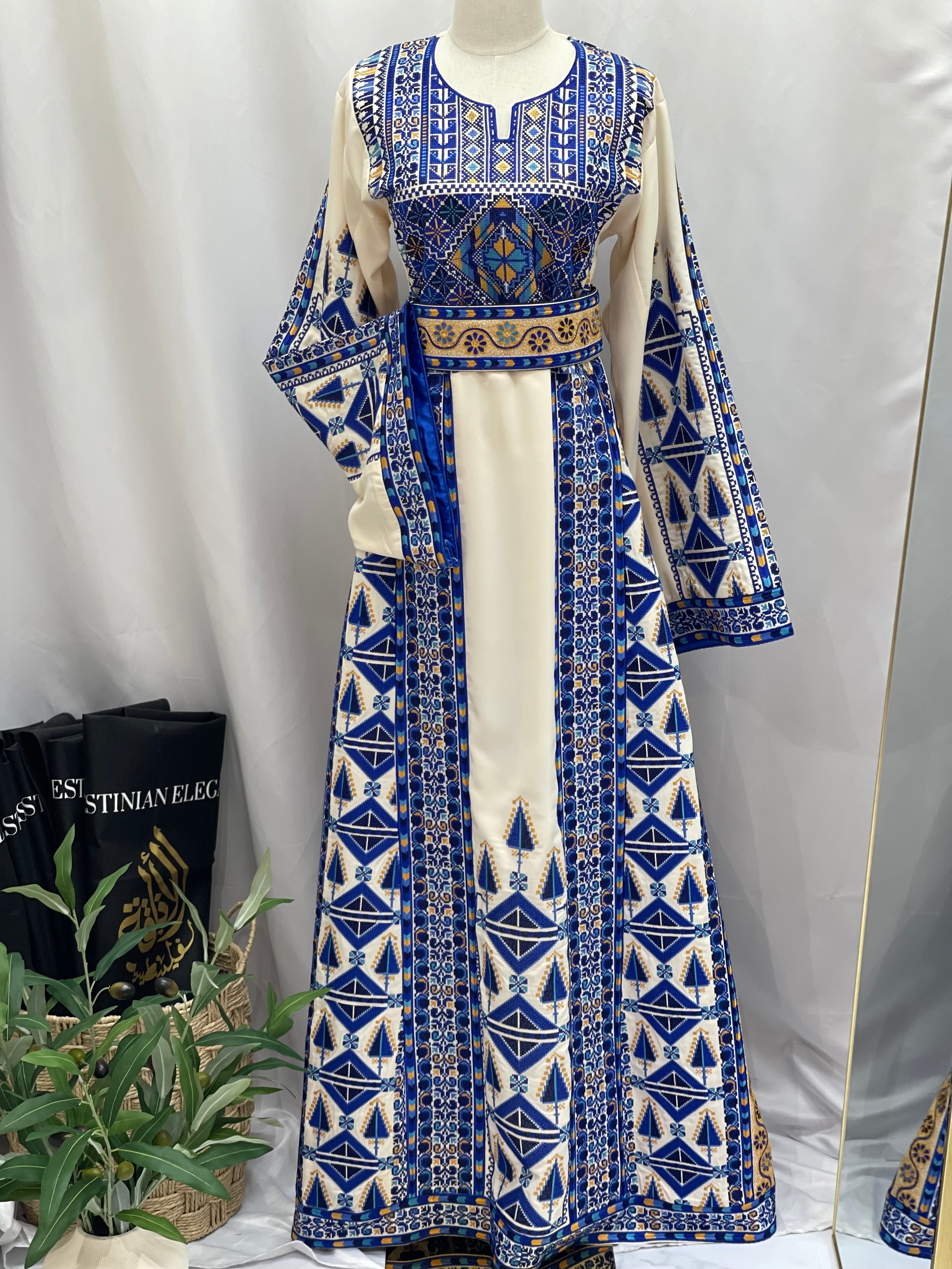 Thoub Alsafa Embroidered