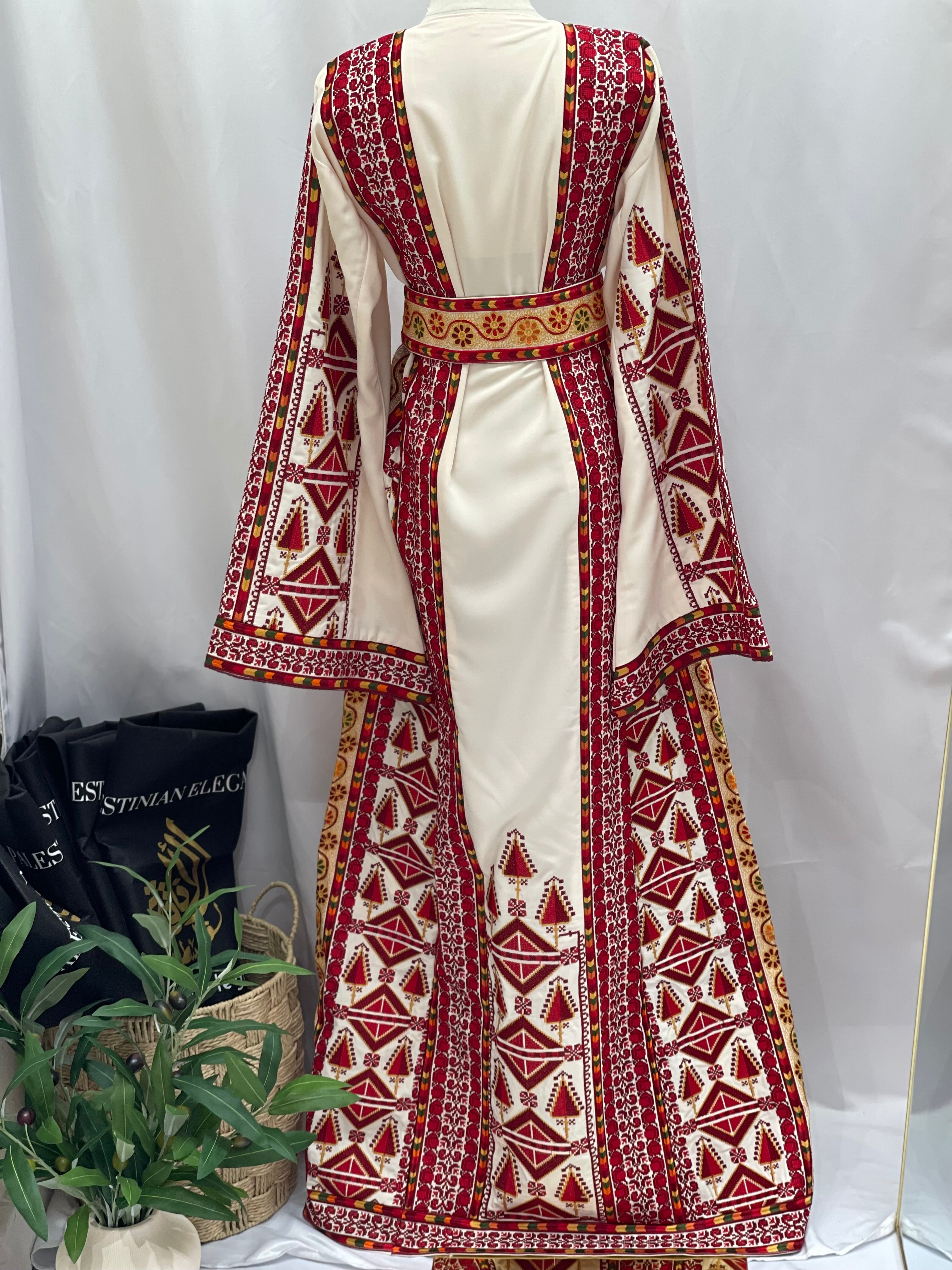 Thoub Alsafa Embroidered