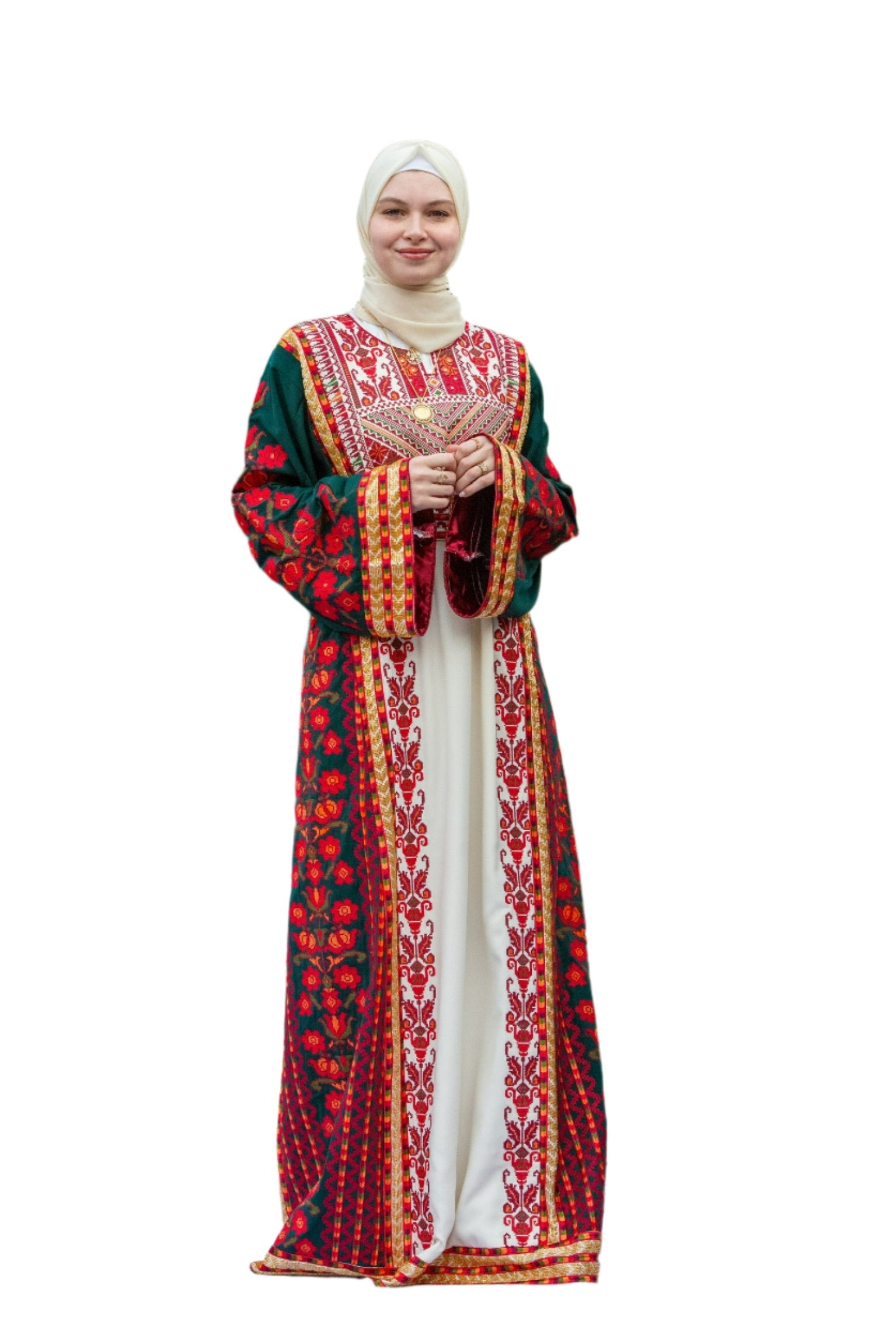 Jori Embroidered Thoub: Elegance and Cultural Heritage