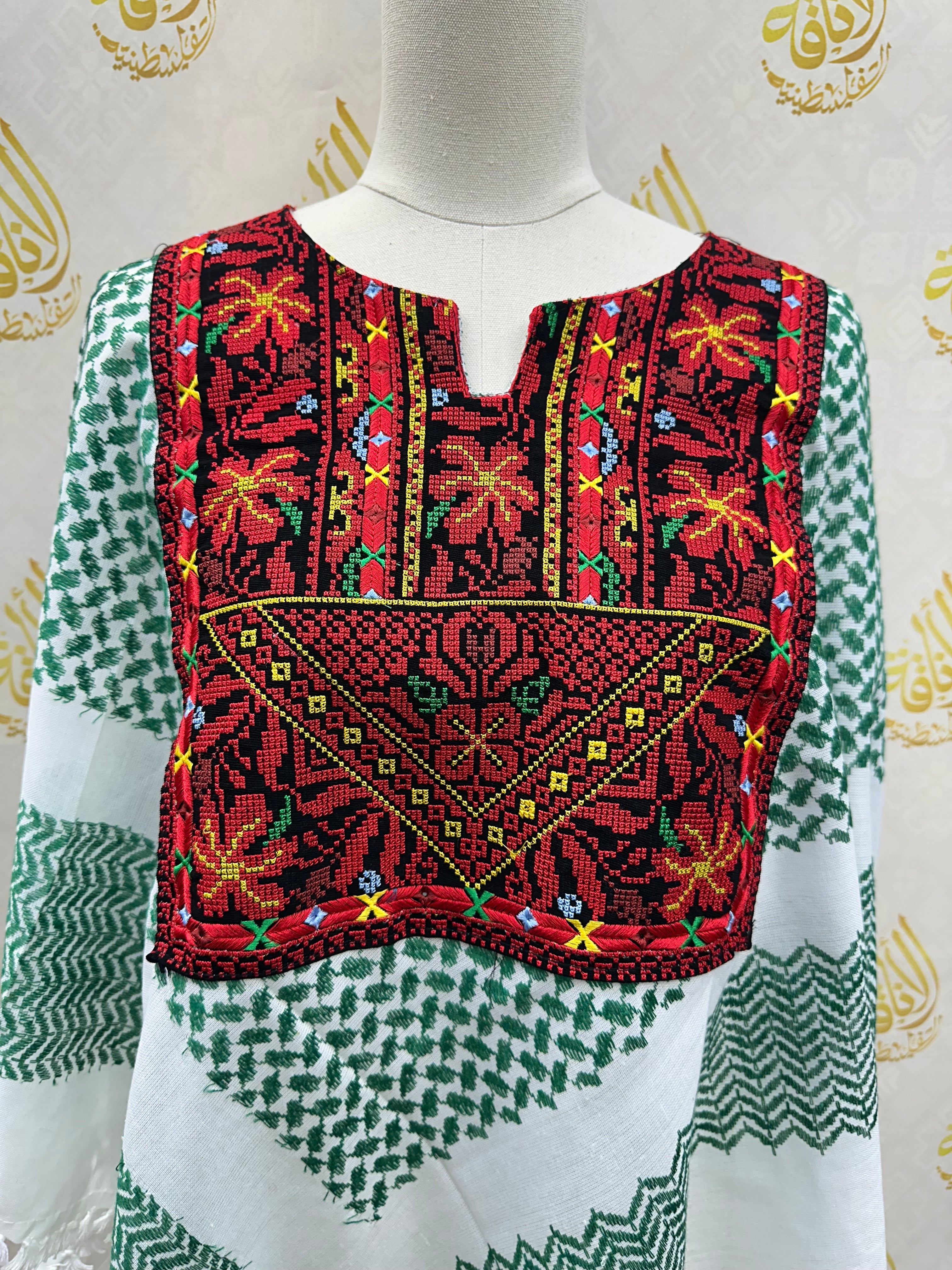 Multicolor Kuffiyeh Shirt: Vibrant Style and Cultural Flair