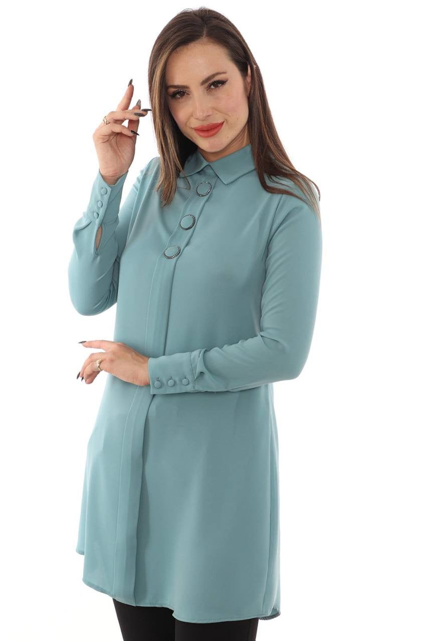 Formal Tunic – Sleek and Professional Business Wardrobe Essential