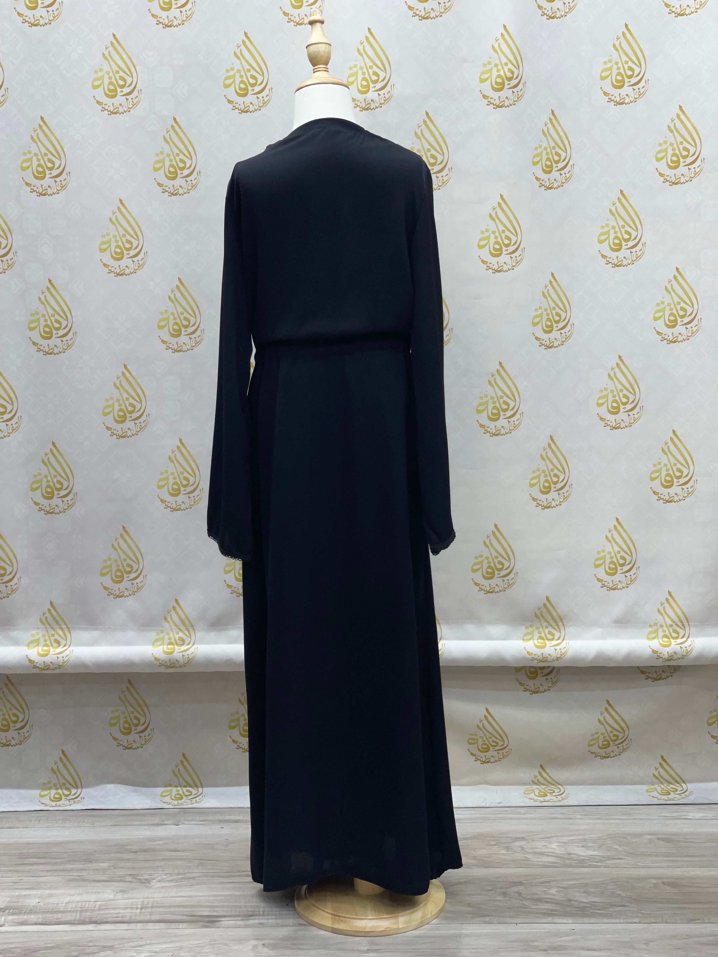 Girls Black Abaya