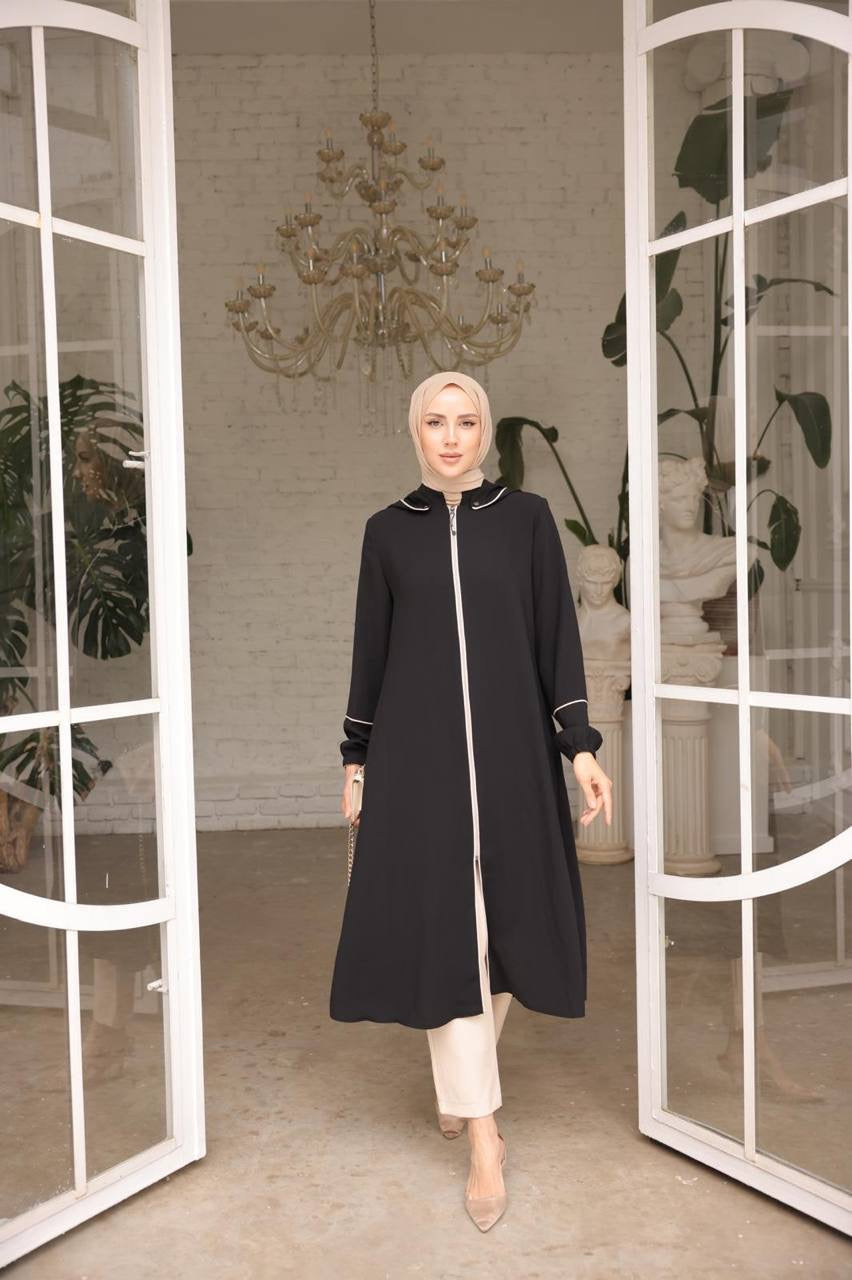 Iman Hooded Long Tunic: Comfort Meets Chic Style