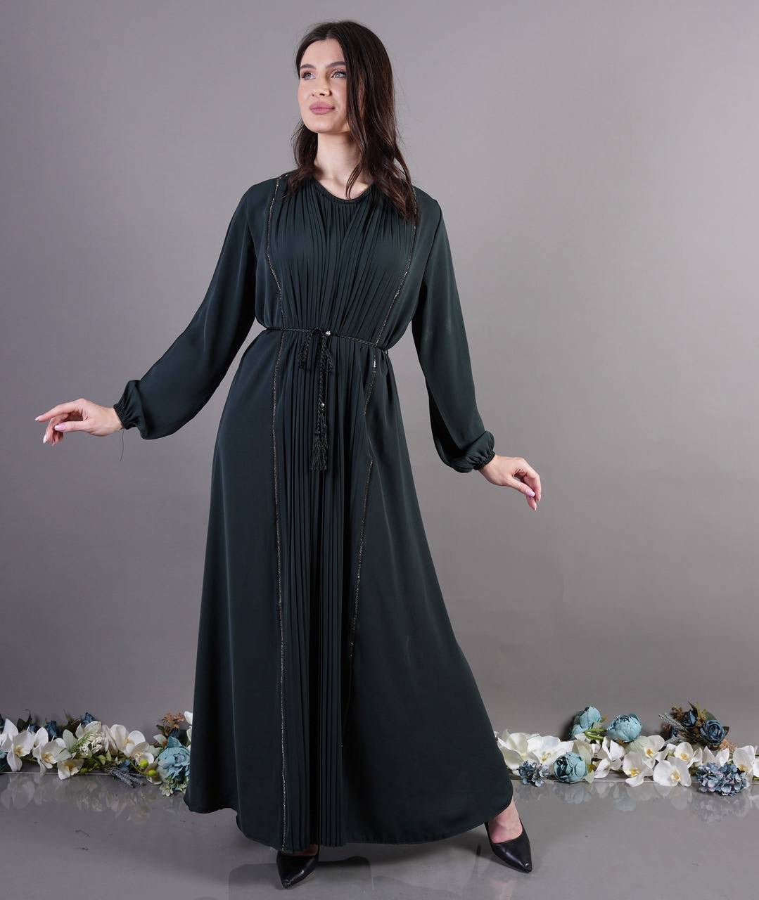 Pleated Abaya Dress: Elegance and Comfort Combined