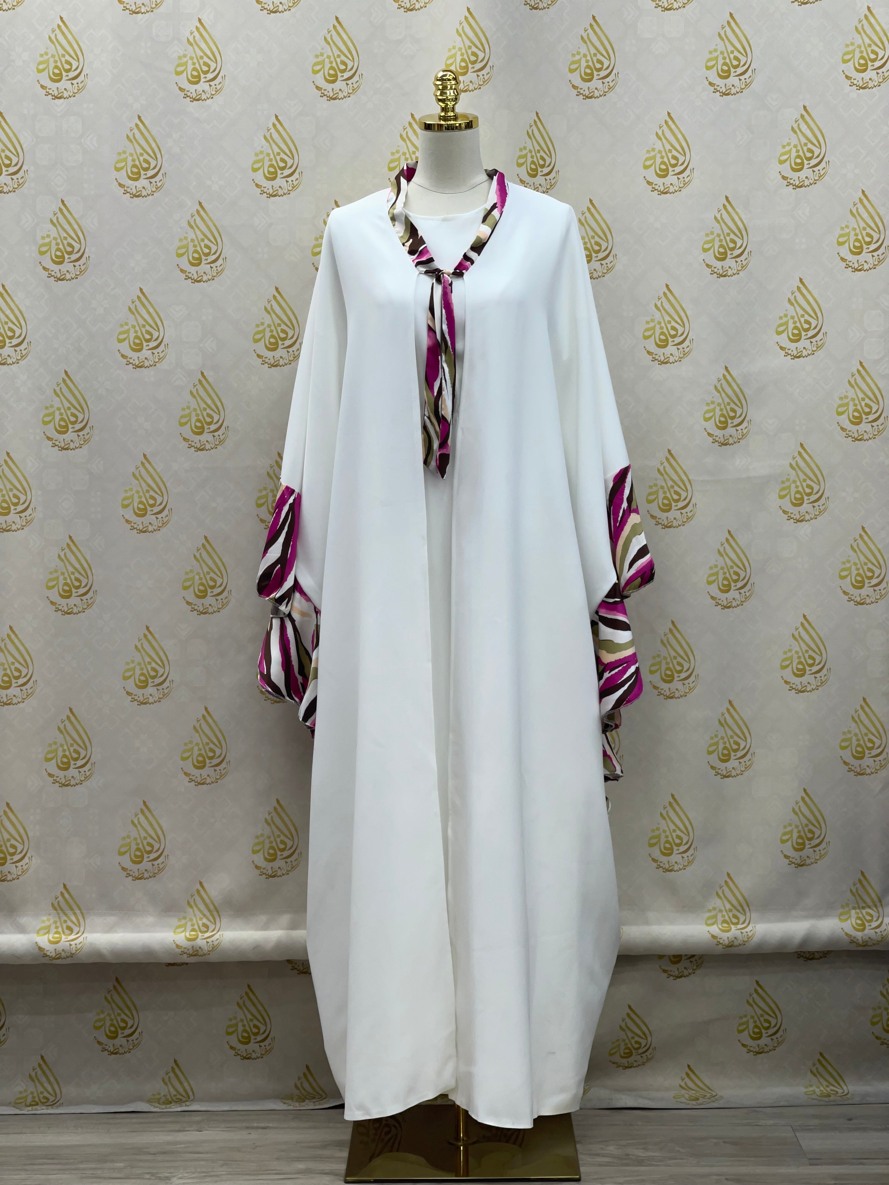 Butterfly Stylish 2Pcs Abaya: Elegance and Versatility in Every Stitch