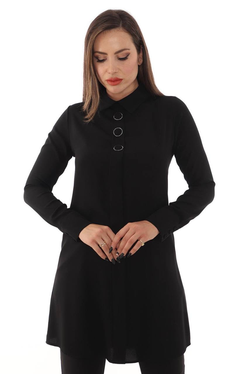 Formal Tunic – Sleek and Professional Business Wardrobe Essential