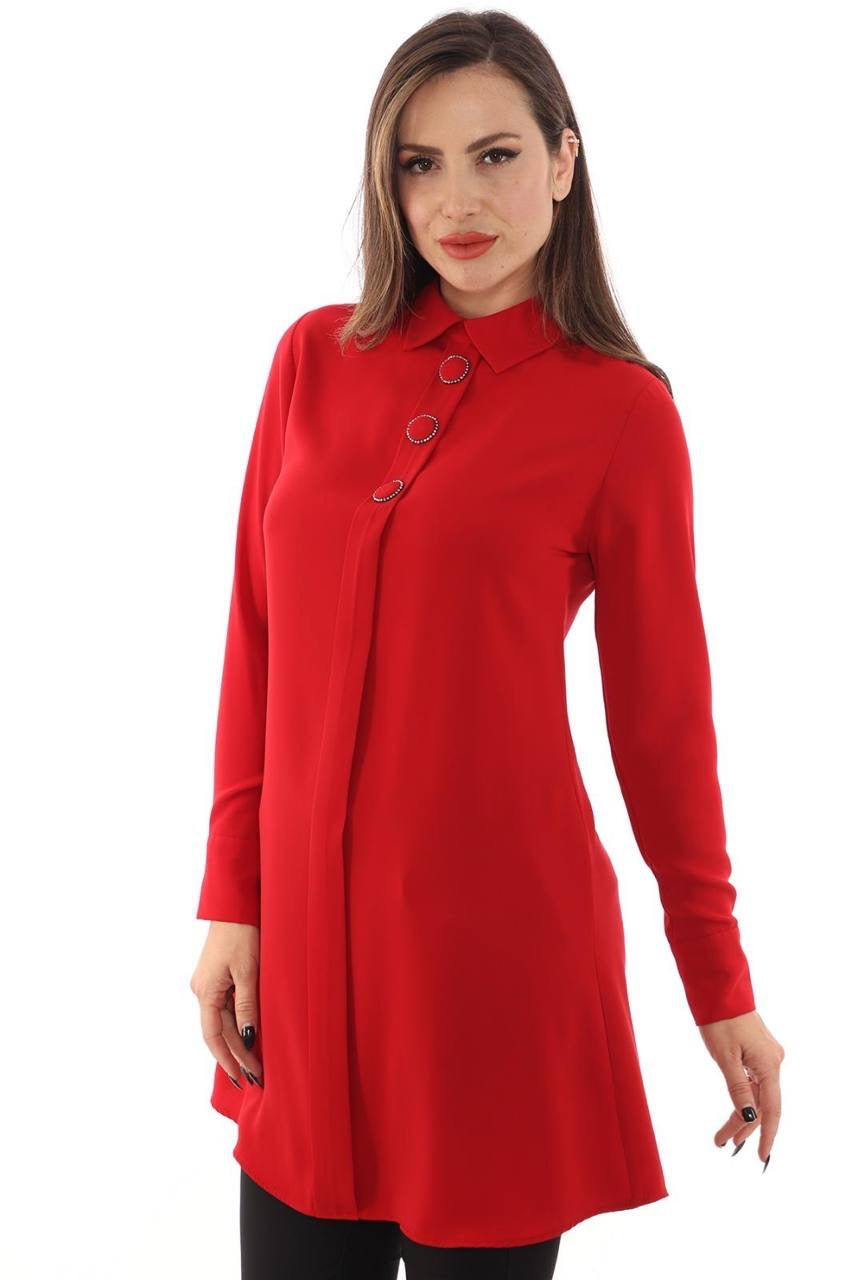 Formal Tunic – Sleek and Professional Business Wardrobe Essential