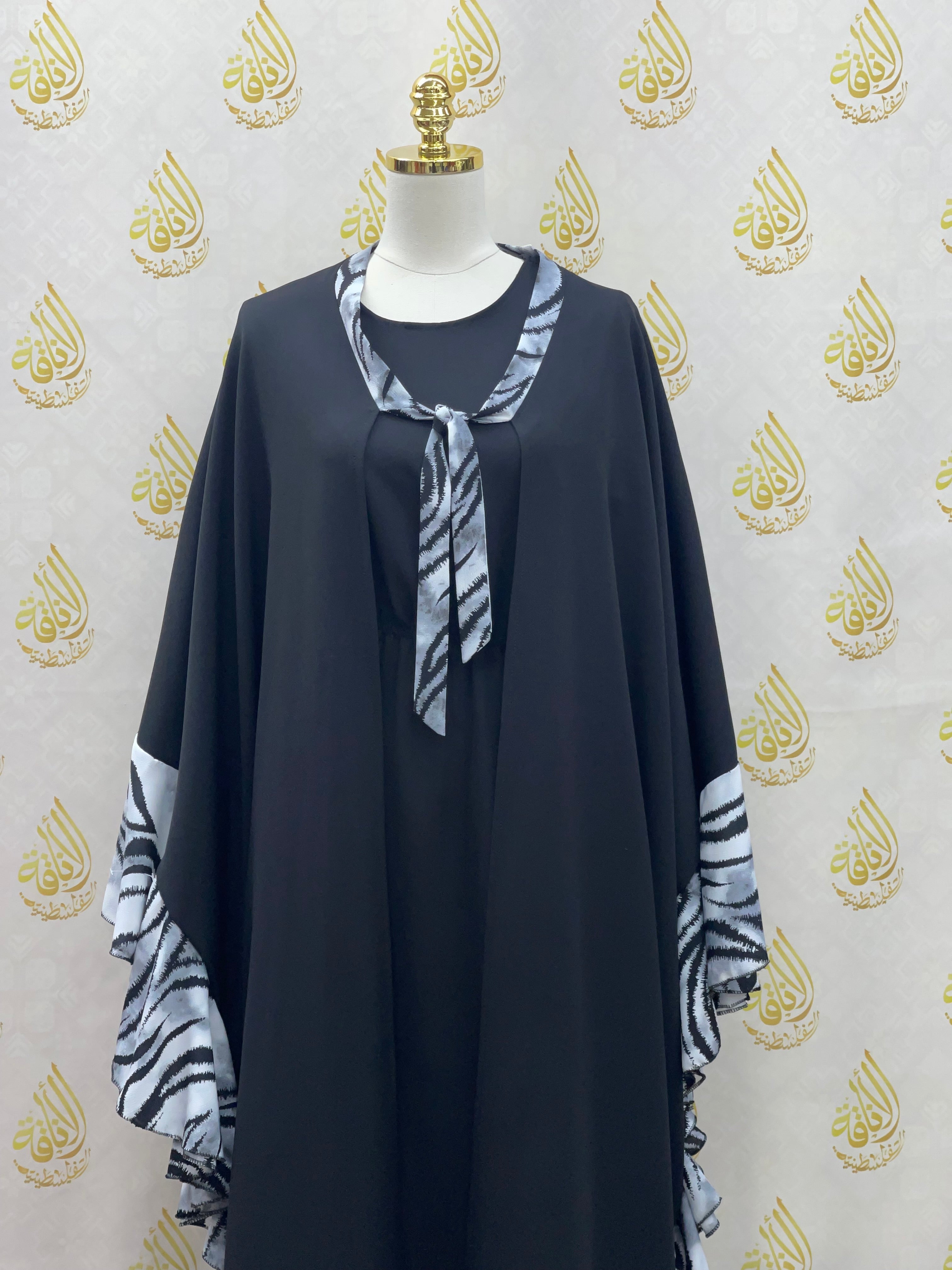 Butterfly Stylish 2Pcs Abaya: Elegance and Versatility in Every Stitch