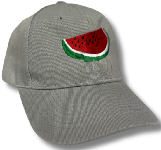 Watermelon Palestine Hat – Vibrant Colors & High-Quality Embroidery