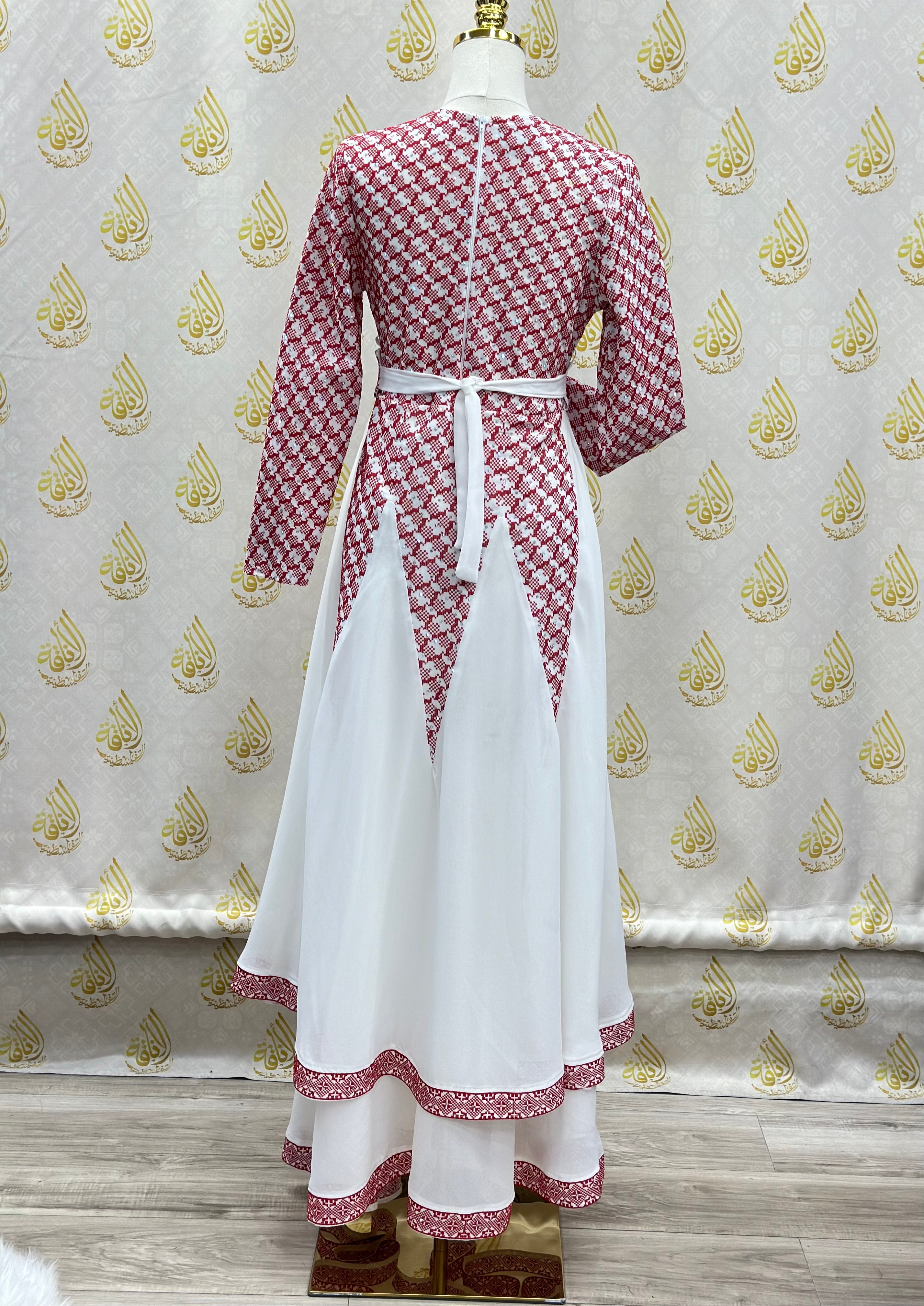 Tatreez Dress With Strass