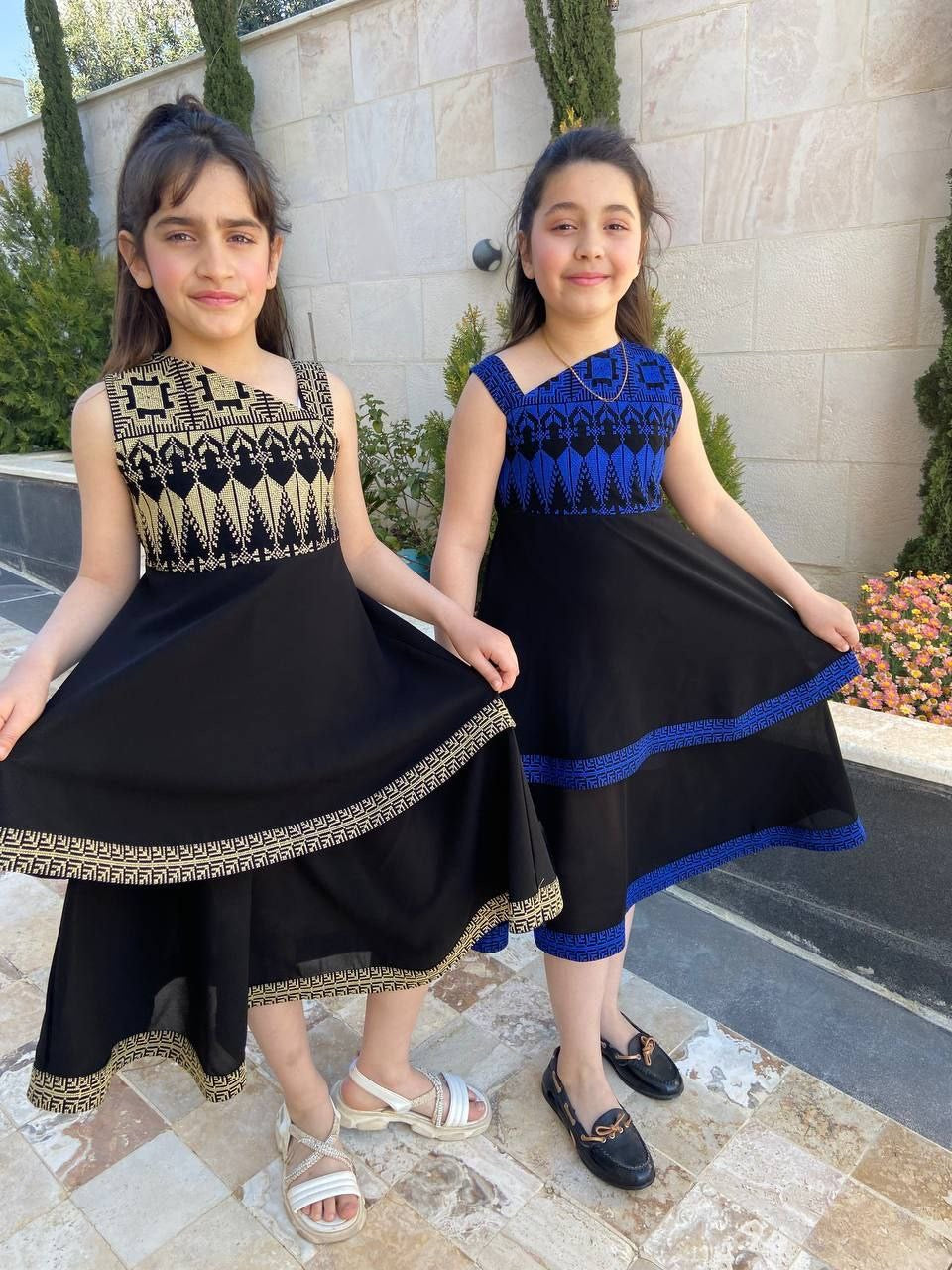 Elegant Embroidery dress For Kids