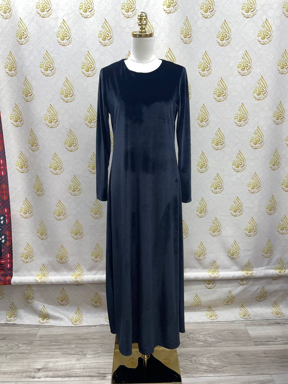 Plain Maxi Dress Velvet