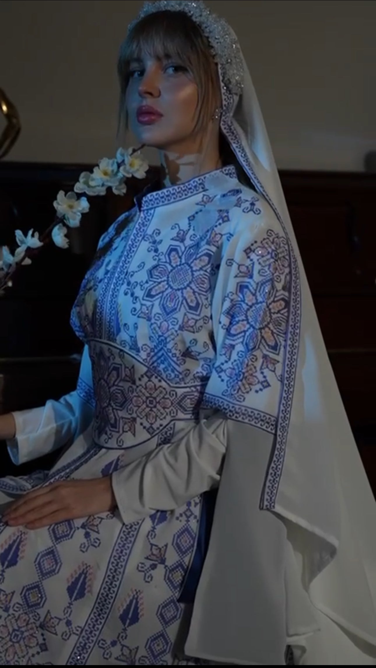 Elegant Bridal Kaftan