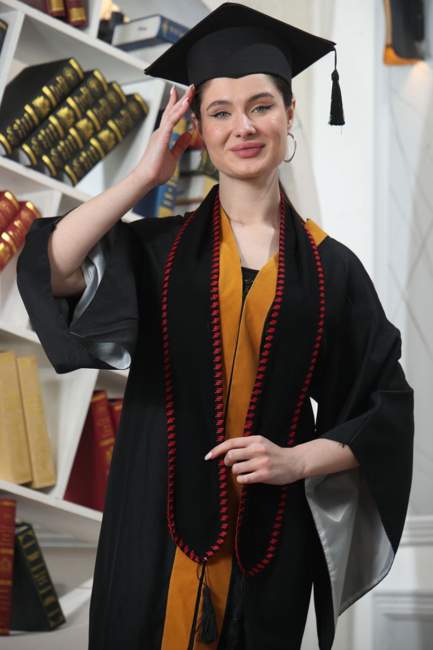 Fine Embroidery Graduation Stole